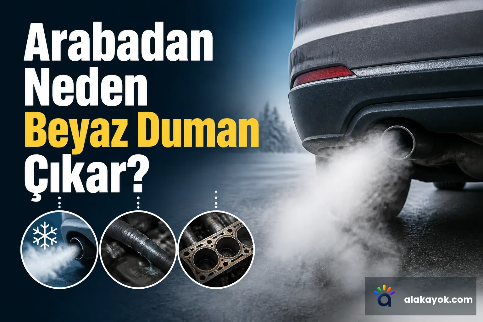 Arabadan Neden Beyaz Duman Çıkar?