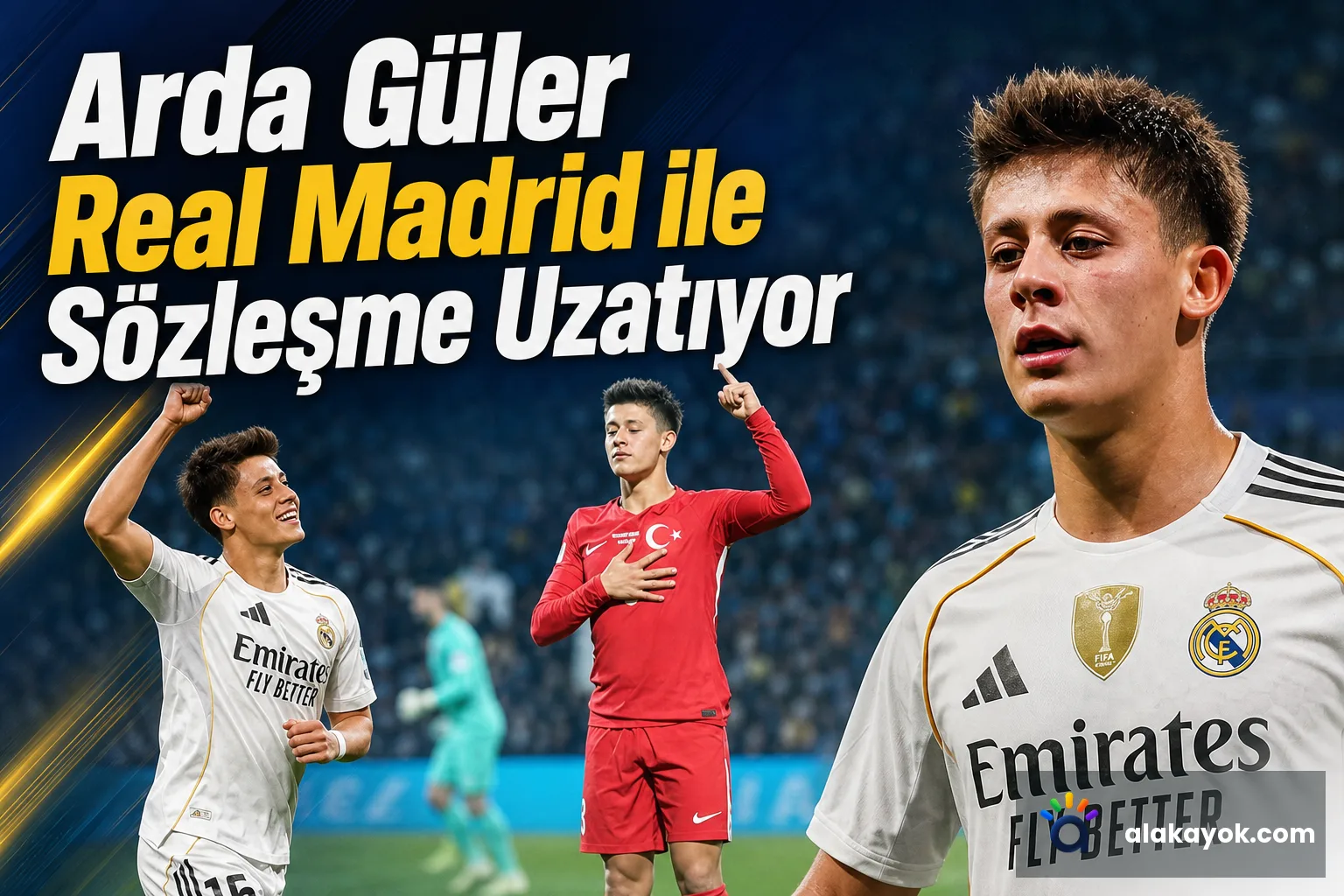Arda Güler Real Madrid ile Sözleşme Uzatıyor