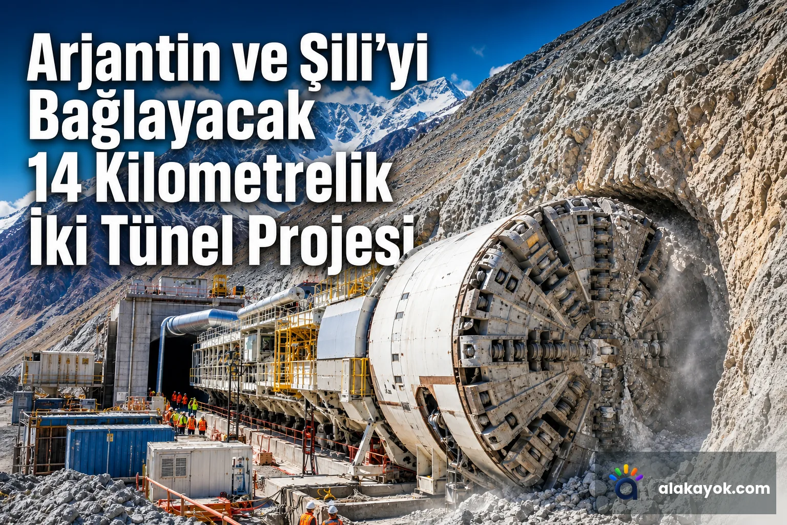 Arjantin ve Şili'yi Bağlayacak 14 Kilometrelik İki Tünel Projesi