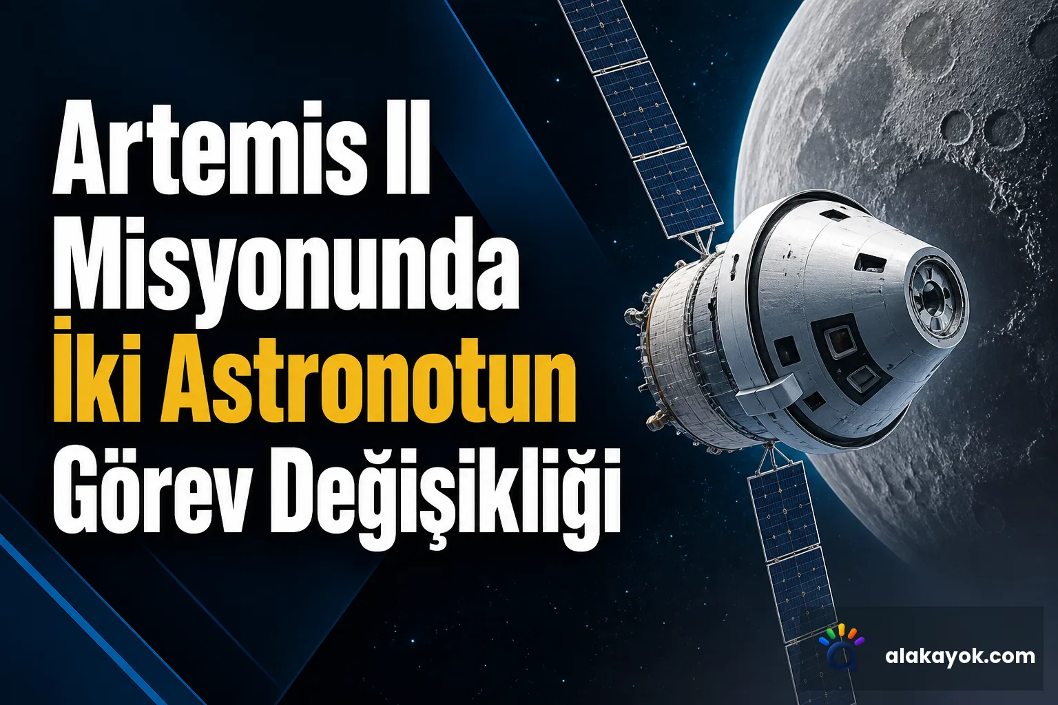 Artemis II Misyonunda İki Astronotun Görev Değişikliği