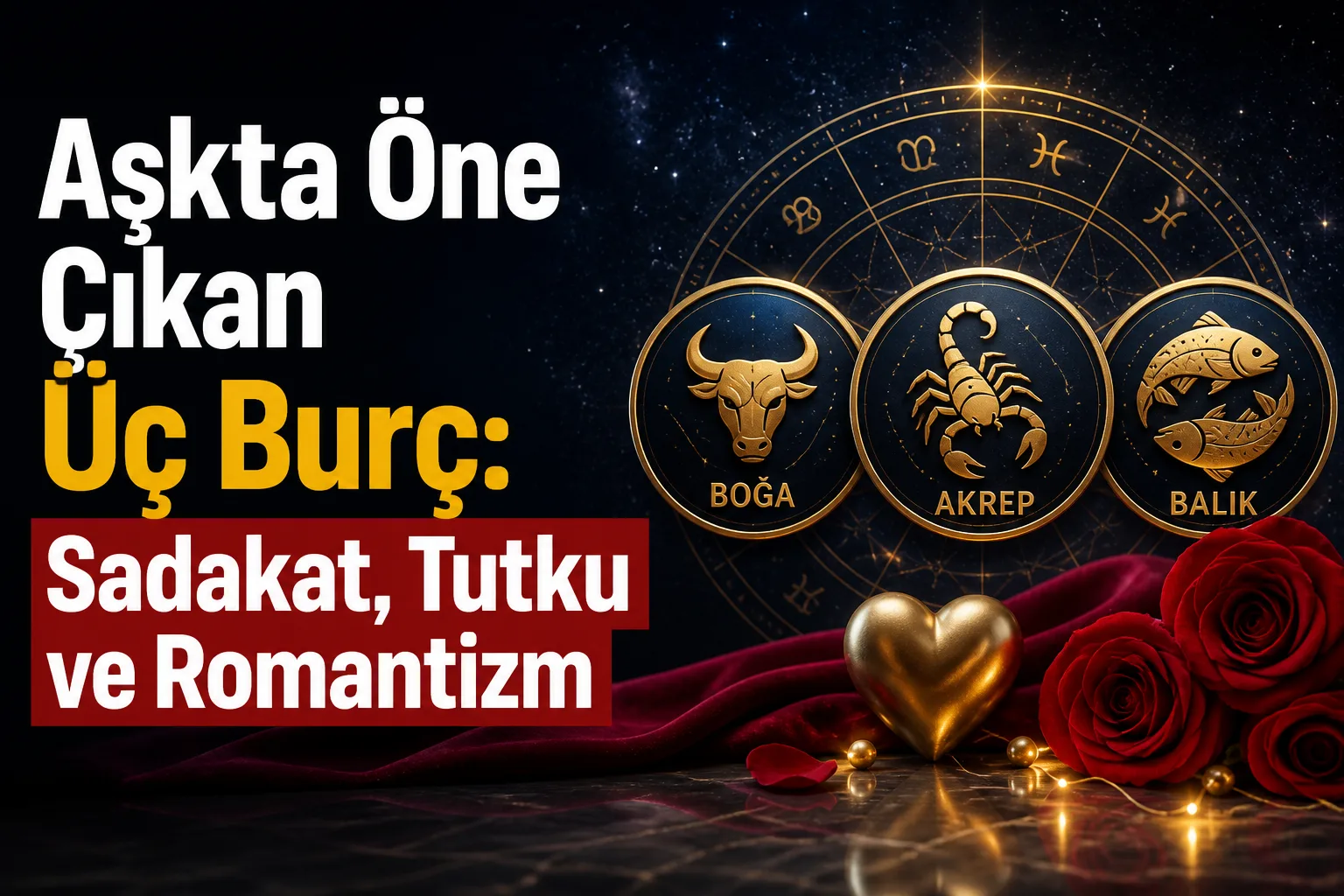 Aşkta Öne Çıkan Üç Burç: Sadakat, Tutku ve Romantizm