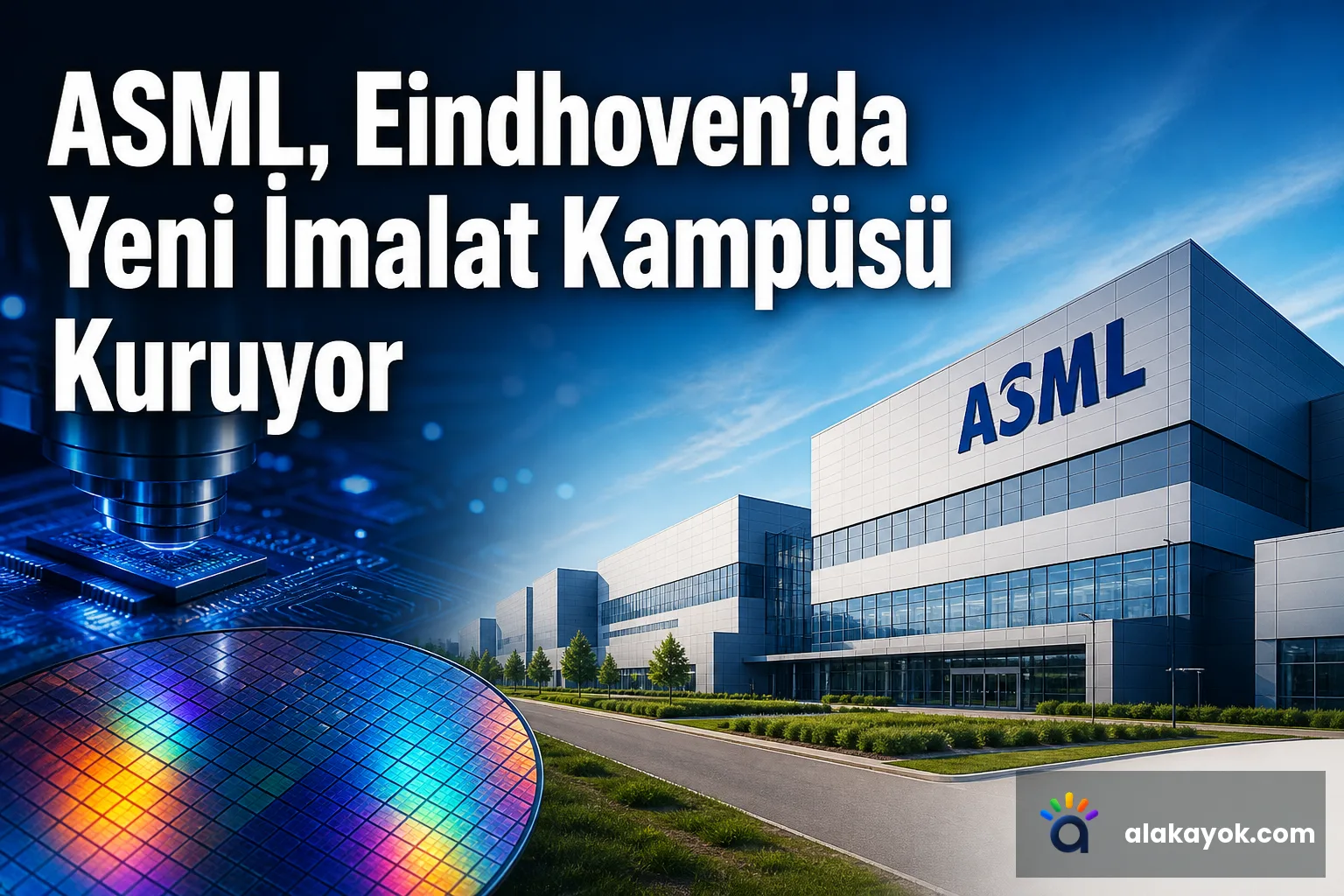 ASML, Eindhoven'da Yeni İmalat Kampüsü Kuruyor