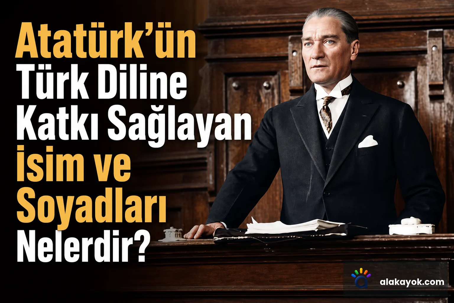 Atatürk'ün Türk Diline Katkı Sağlayan İsim ve Soyadları Nelerdir?