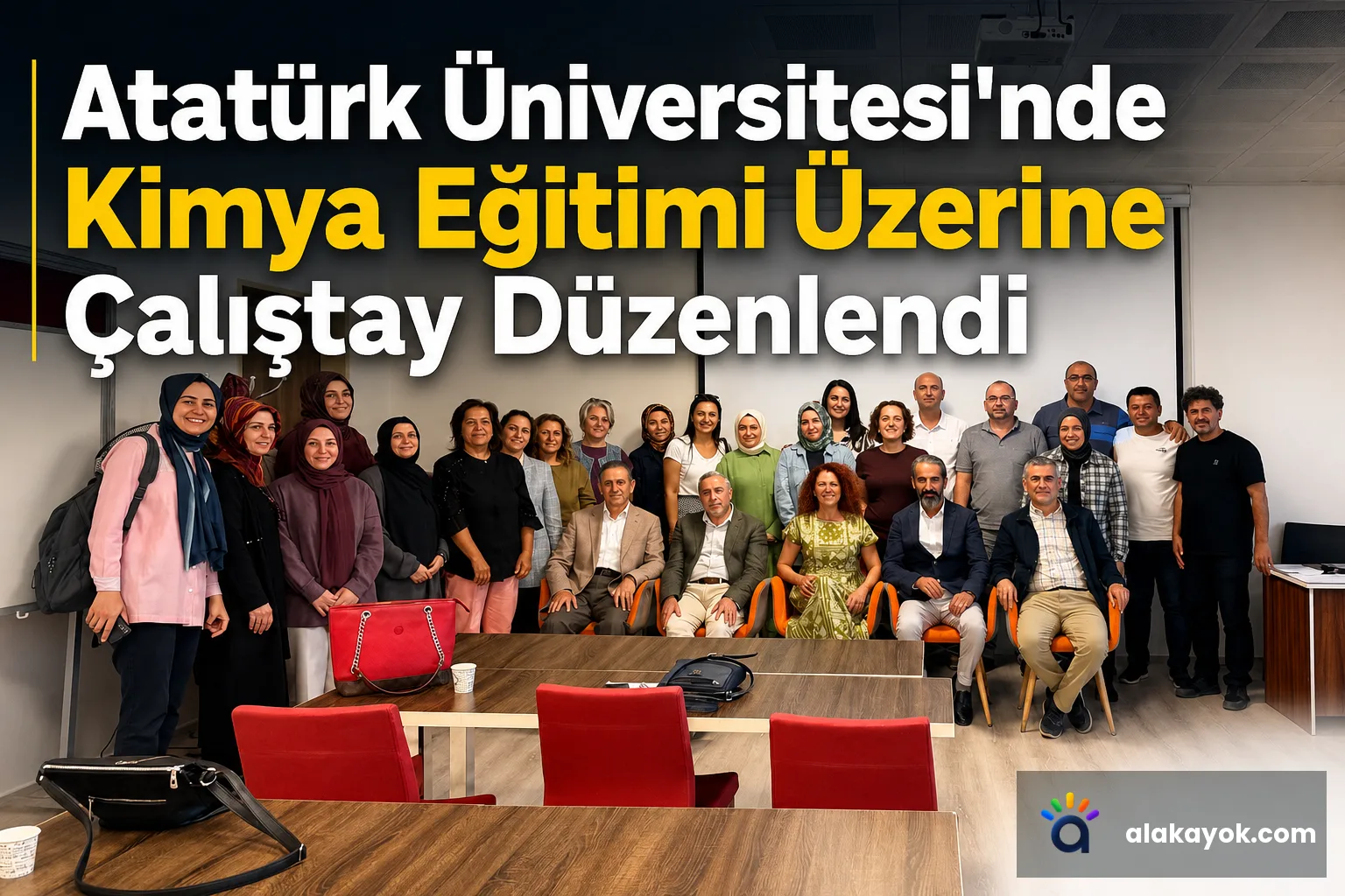 Atatürk Üniversitesi'nde Kimya Eğitimi Üzerine Çalıştay Düzenlendi