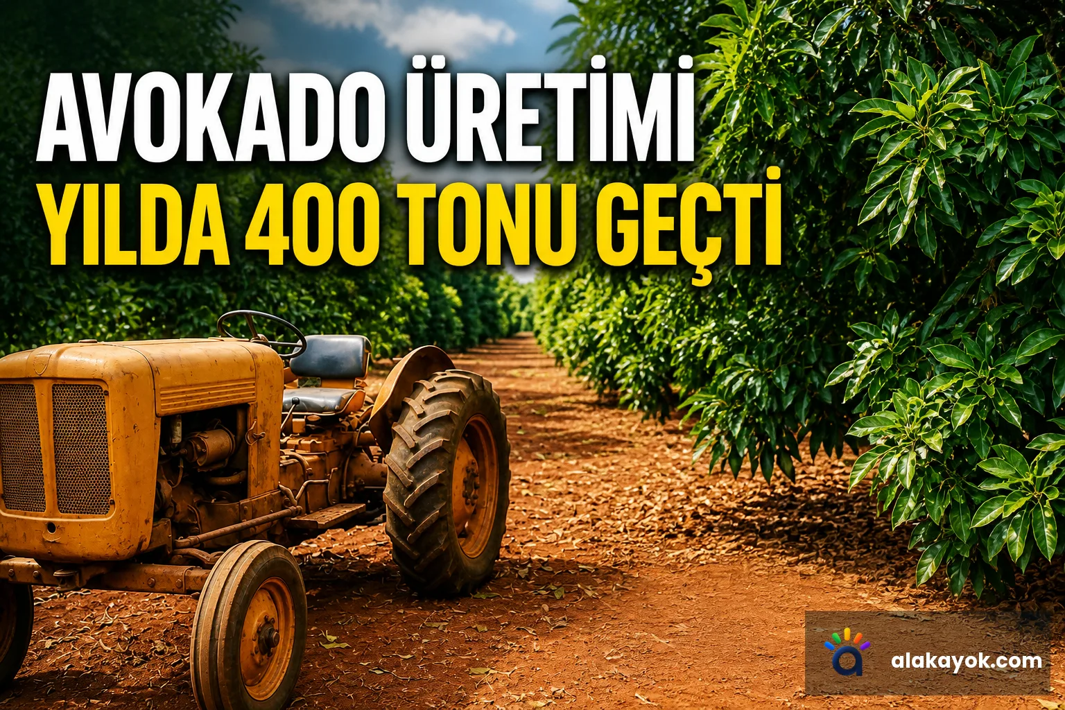 Avokado Üretimi Yılda 400 Tonu Geçti