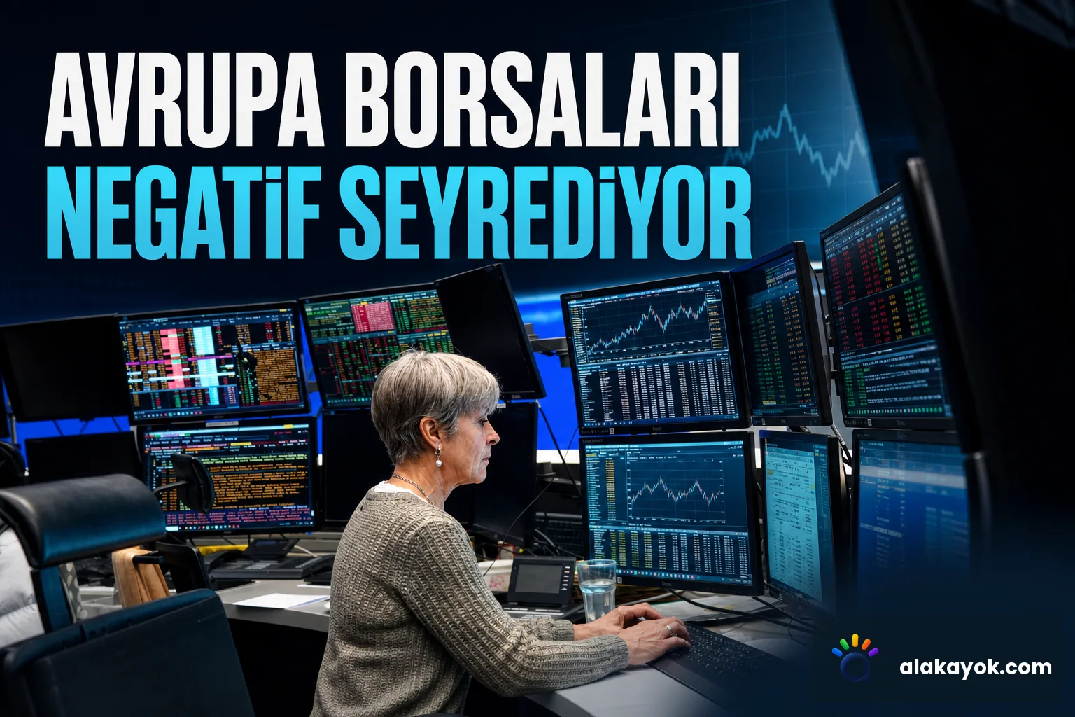 Avrupa Borsaları Negatif Seyrediyor