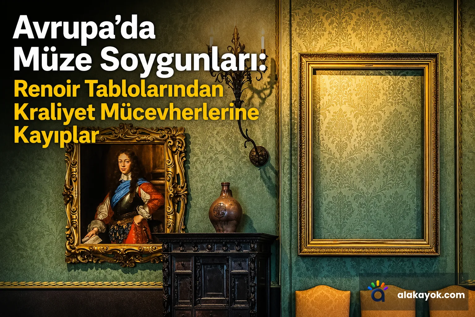 Avrupa'da Müze Soygunları: Renoir Tablolarından Kraliyet Mücevherlerine Kayıplar