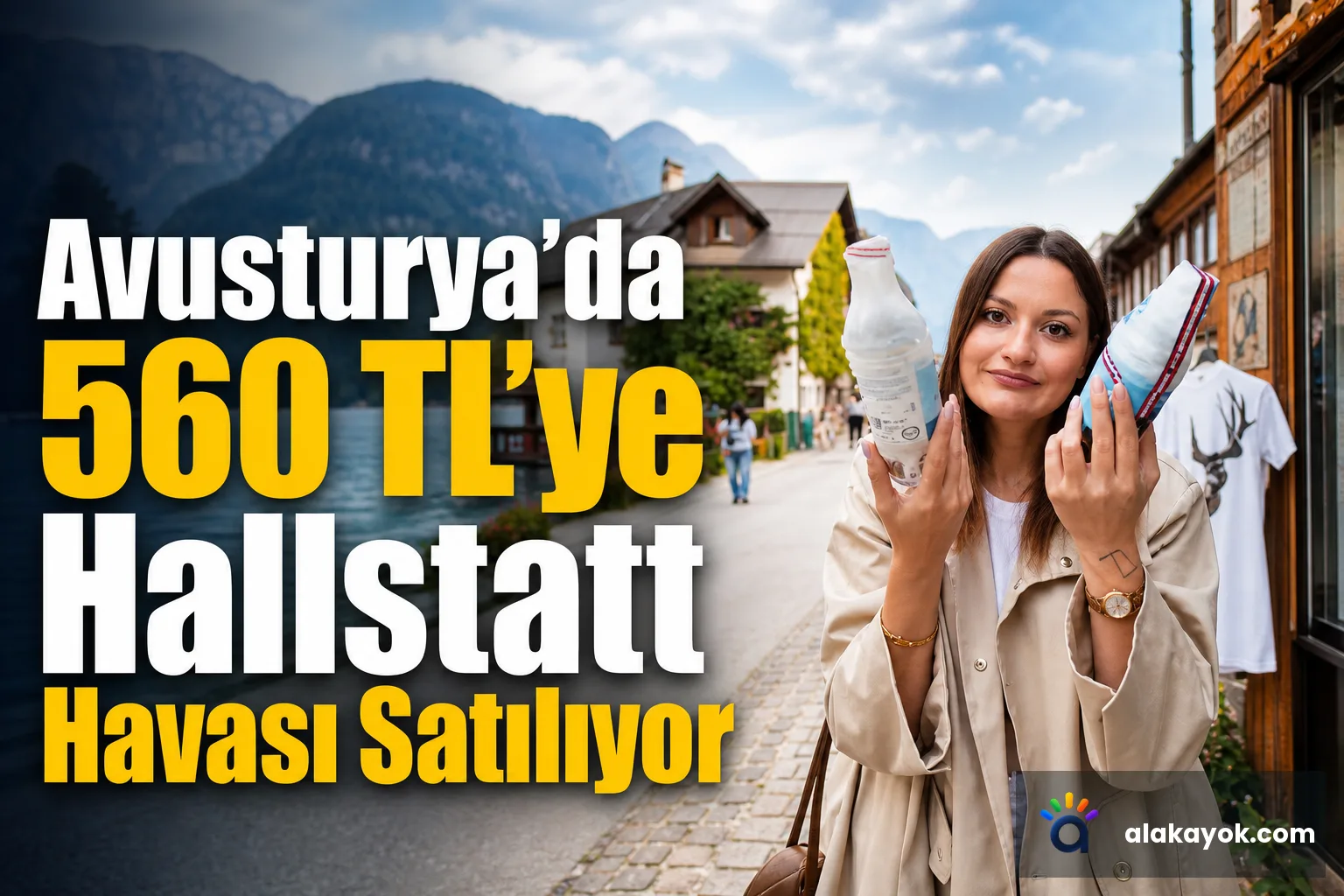 Avusturya'da 560 TL'ye Hallstatt Havası Satılıyor