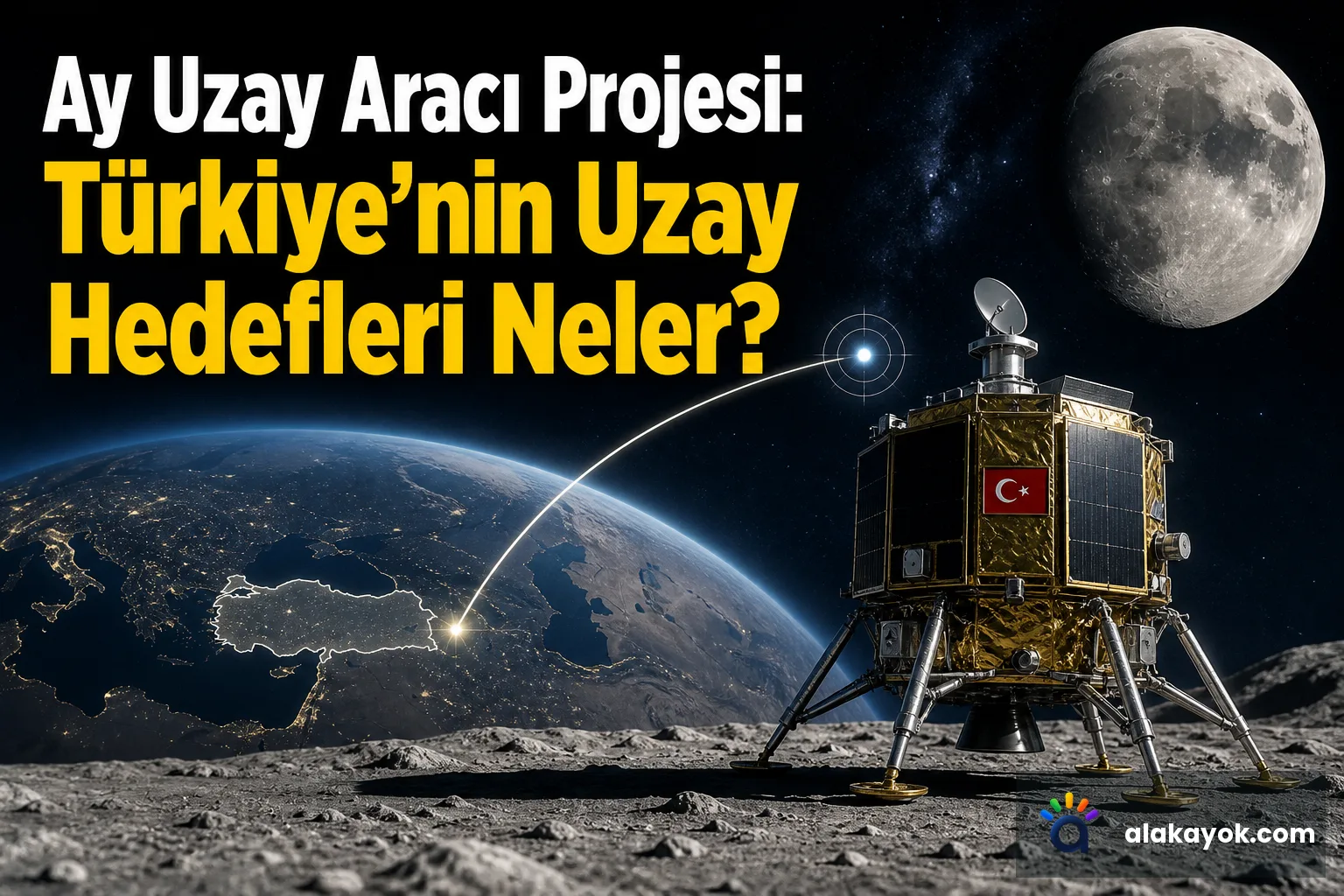Ay Uzay Aracı Projesi: Türkiye'nin Uzay Hedefleri Neler?