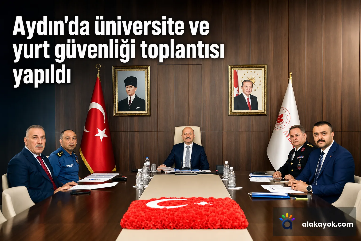 Aydın'da üniversite ve yurt güvenliği toplantısı yapıldı