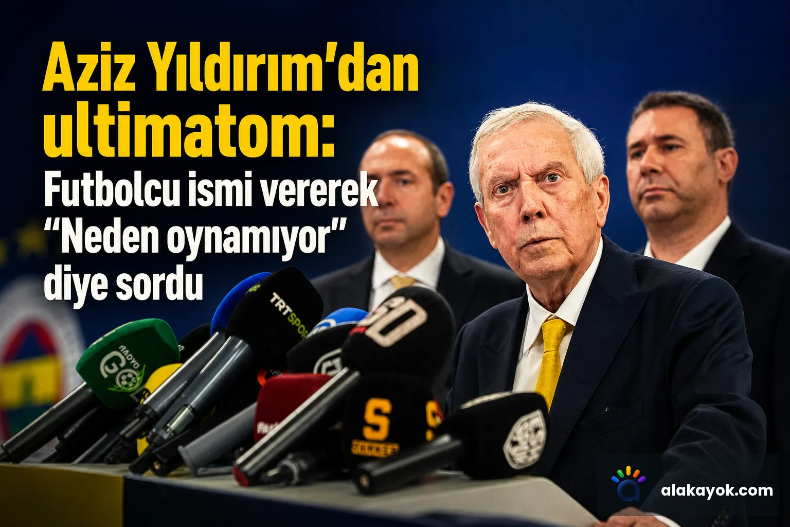 Aziz Yıldırım'dan ultimatom: Futbolcu ismi vererek "Neden oynamıyor" diye sordu