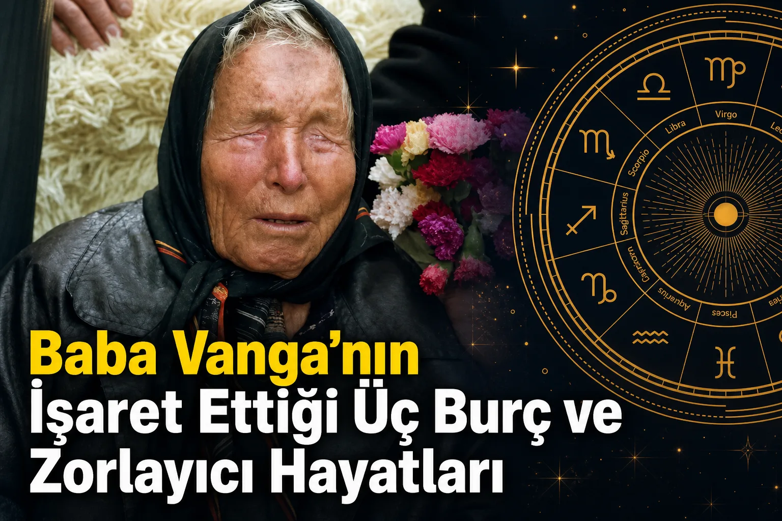 Baba Vanga'nın İşaret Ettiği Üç Burç ve Zorlayıcı Hayatları
