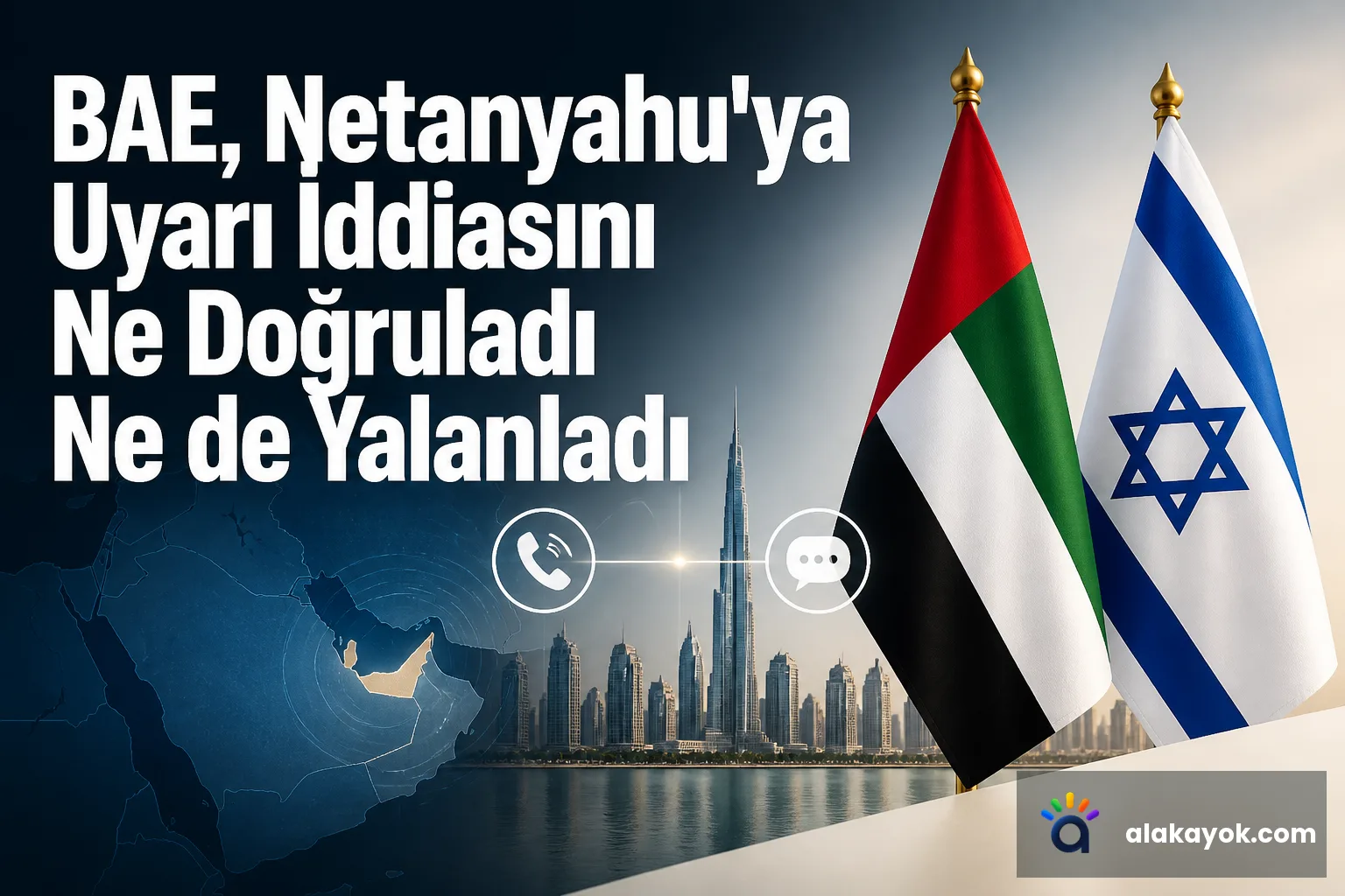 BAE, Netanyahu'ya Uyarı İddiasını Ne Doğruladı Ne de Yalanladı