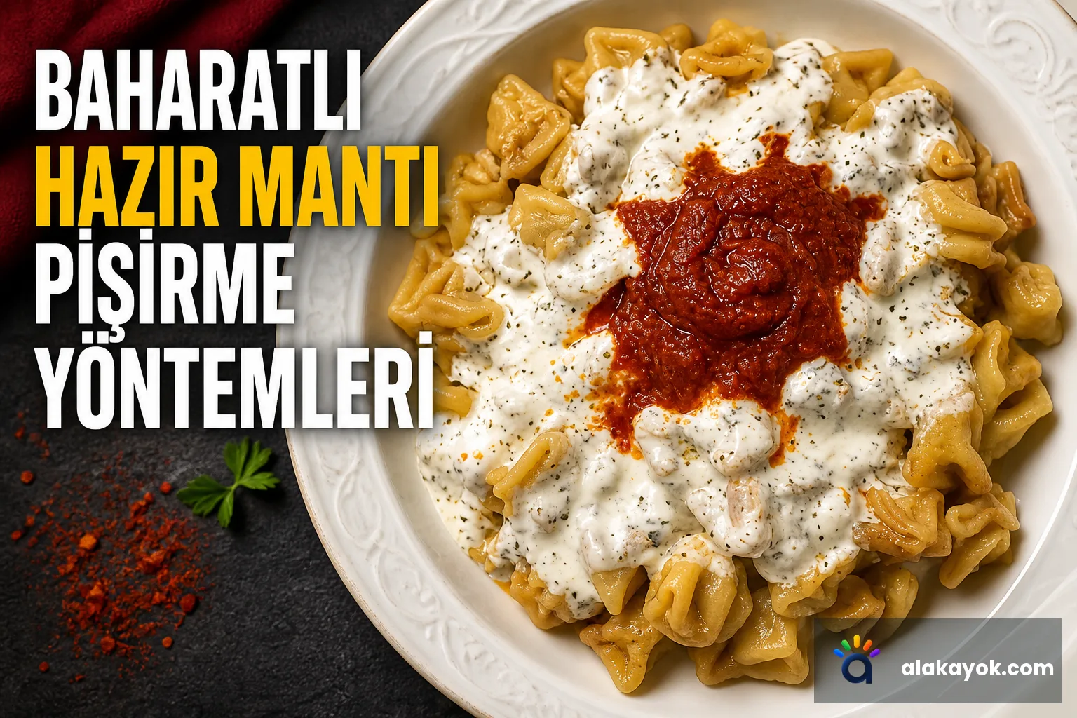 Baharatlı Hazır Mantı Pişirme Yöntemleri