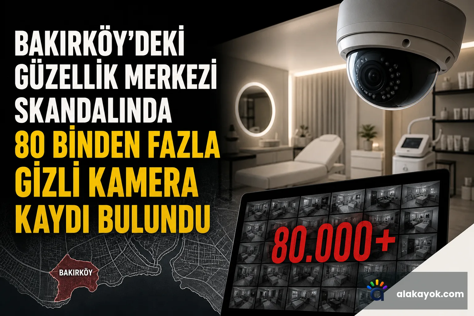 Bakırköy'deki Güzellik Merkezi Skandalında 80 Binden Fazla Gizli Kamera Kaydı Bulundu