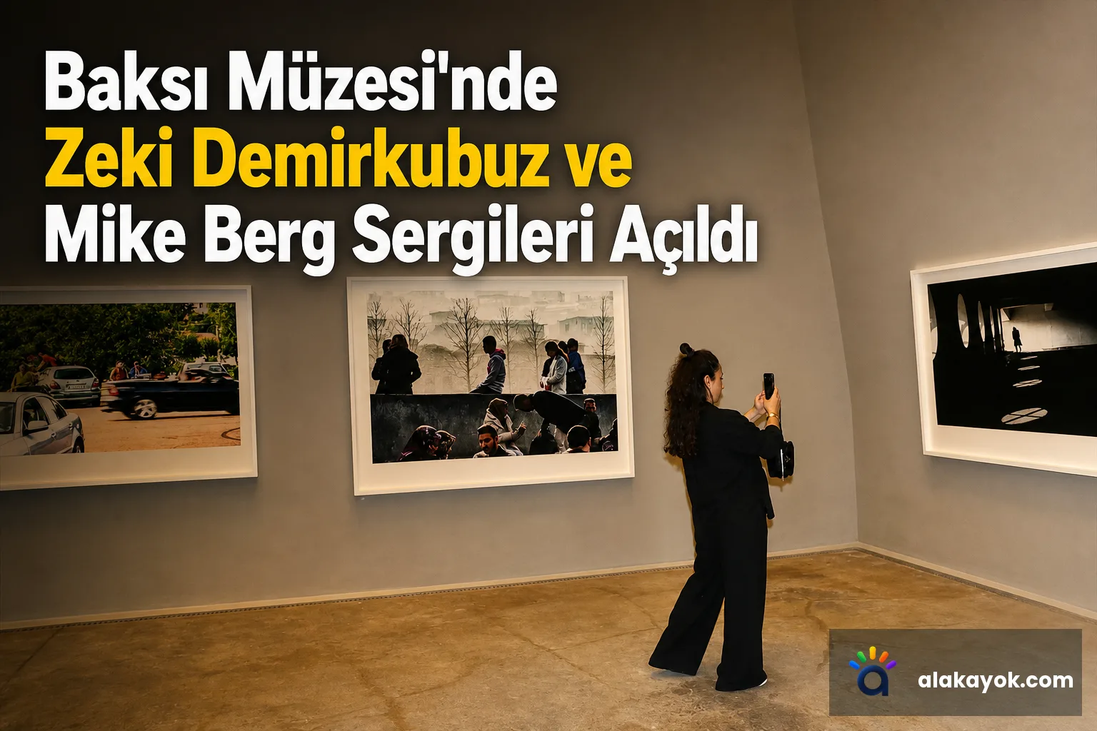 Baksı Müzesi'nde Zeki Demirkubuz ve Mike Berg Sergileri Açıldı