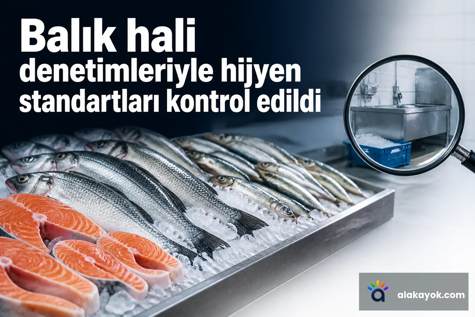 Balık hali denetimleriyle hijyen standartları kontrol edildi