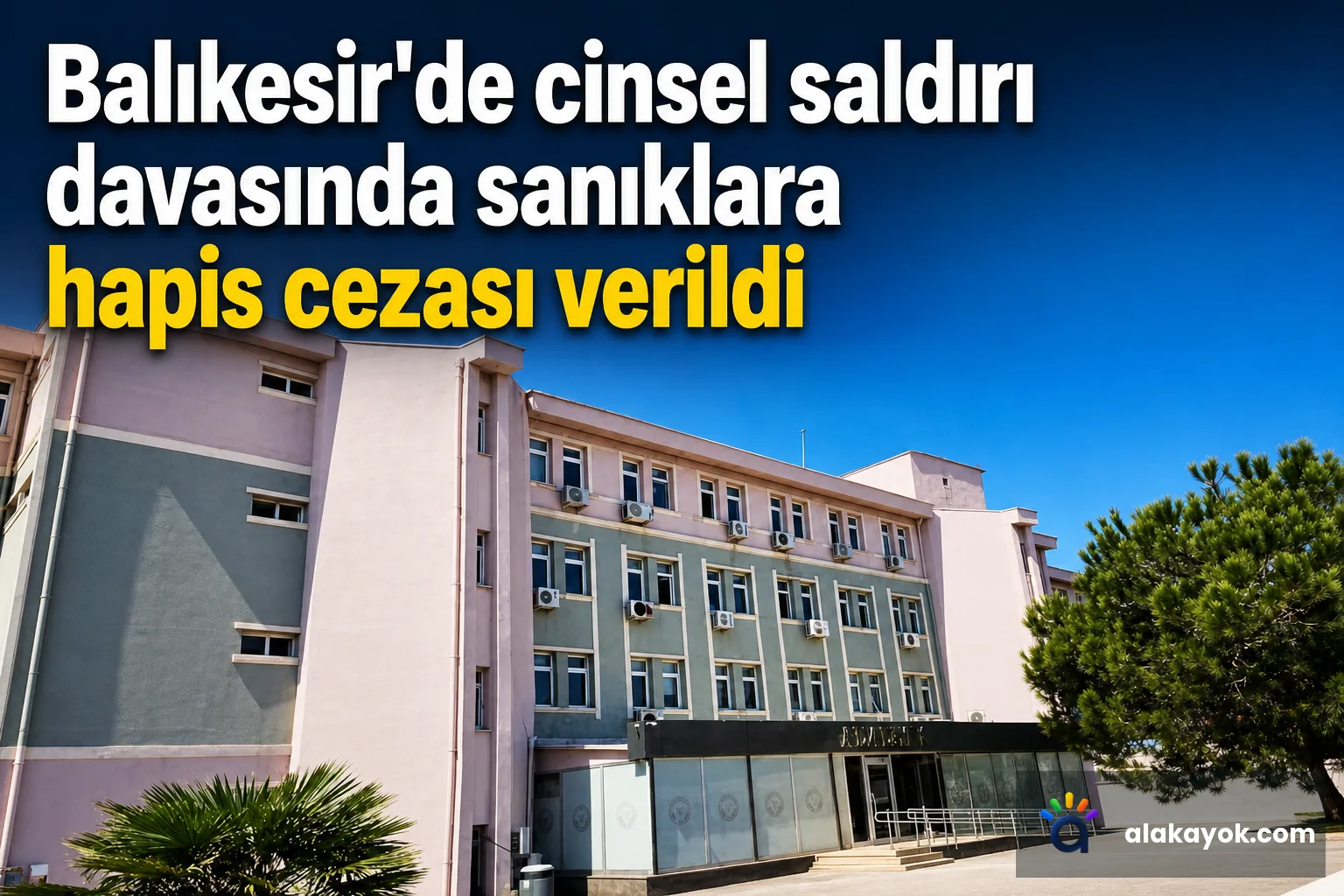 Balıkesir'de cinsel saldırı davasında sanıklara hapis cezası verildi