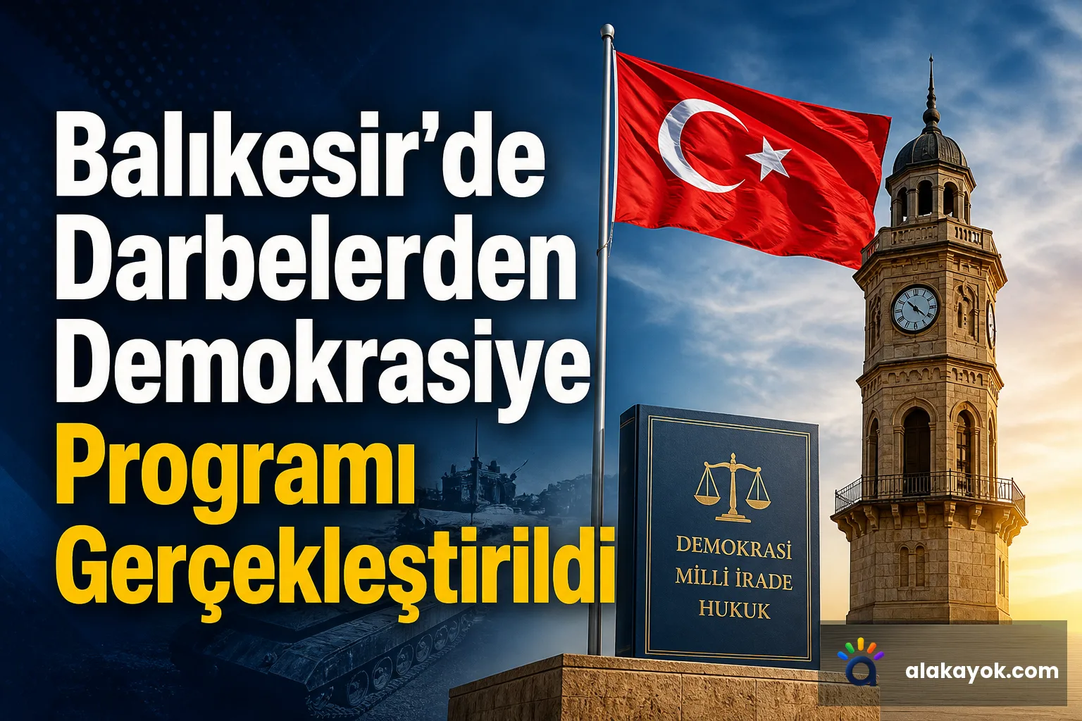 Balıkesir'de Darbelerden Demokrasiye Programı Gerçekleştirildi