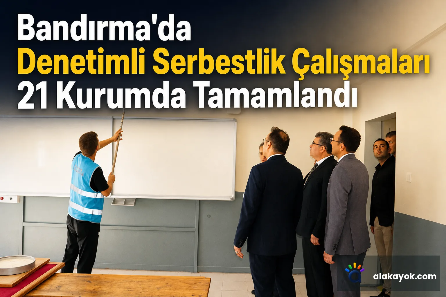 Bandırma'da Denetimli Serbestlik Çalışmaları 21 Kurumda Tamamlandı