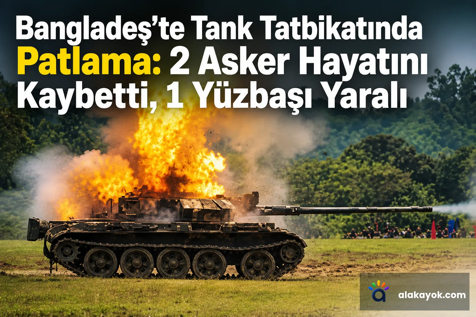 Bangladeş'te Tank Tatbikatında Patlama: 2 Asker Hayatını Kaybetti, 1 Yüzbaşı Yaralı
