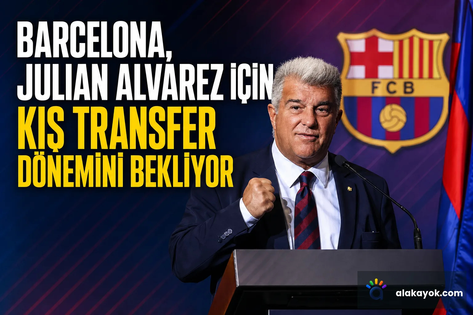 Barcelona, Julian Alvarez İçin Kış Transfer Dönemini Bekliyor