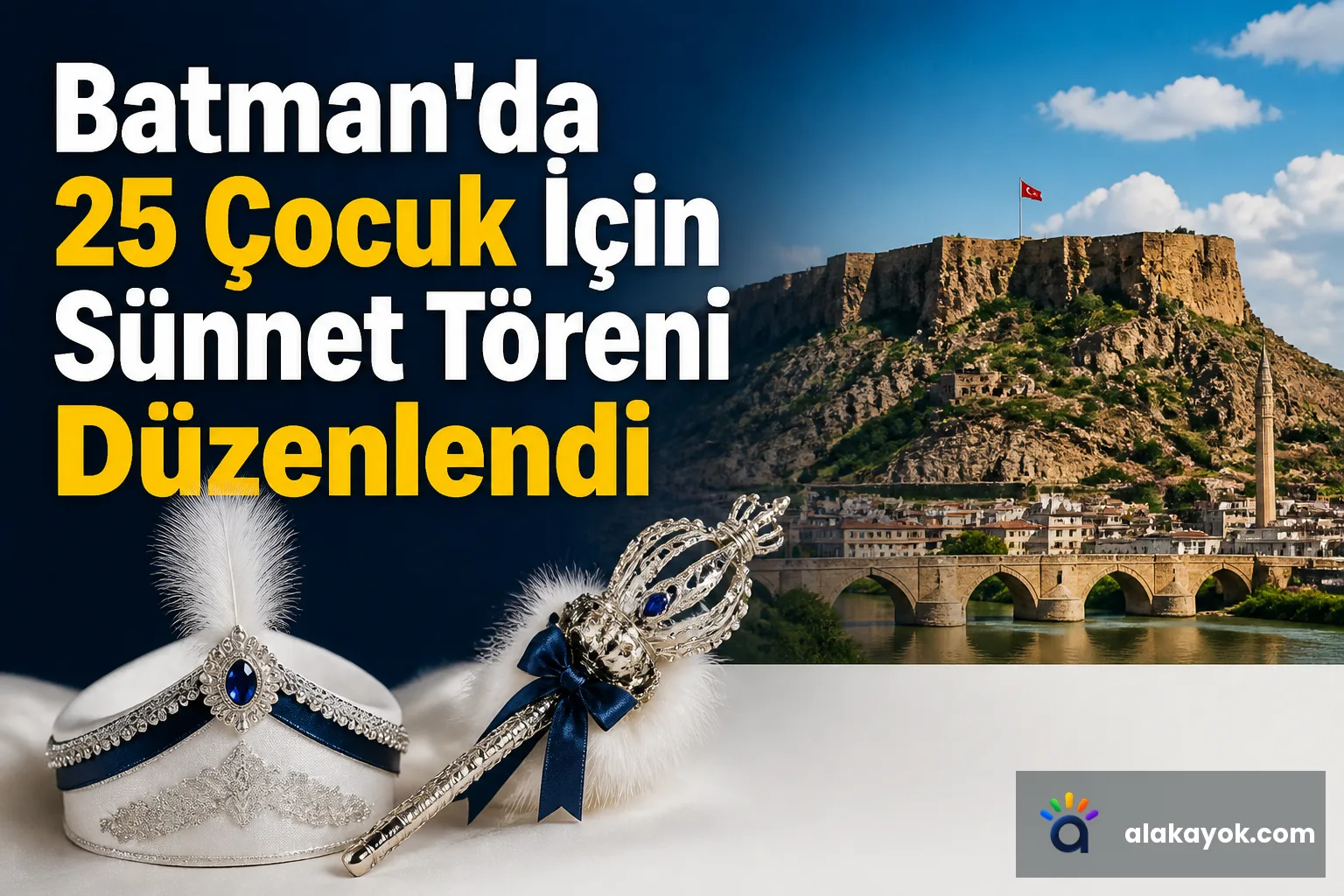 Batman'da 25 Çocuk İçin Sünnet Töreni Düzenlendi