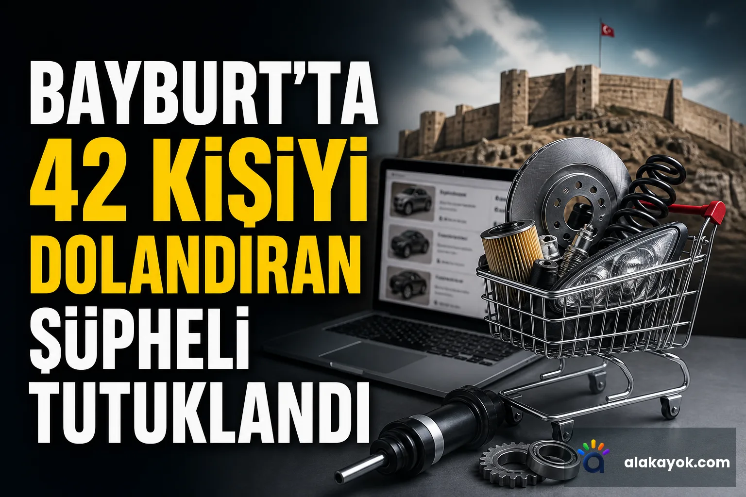Bayburt'ta 42 Kişiyi Dolandıran Şüpheli Tutuklandı