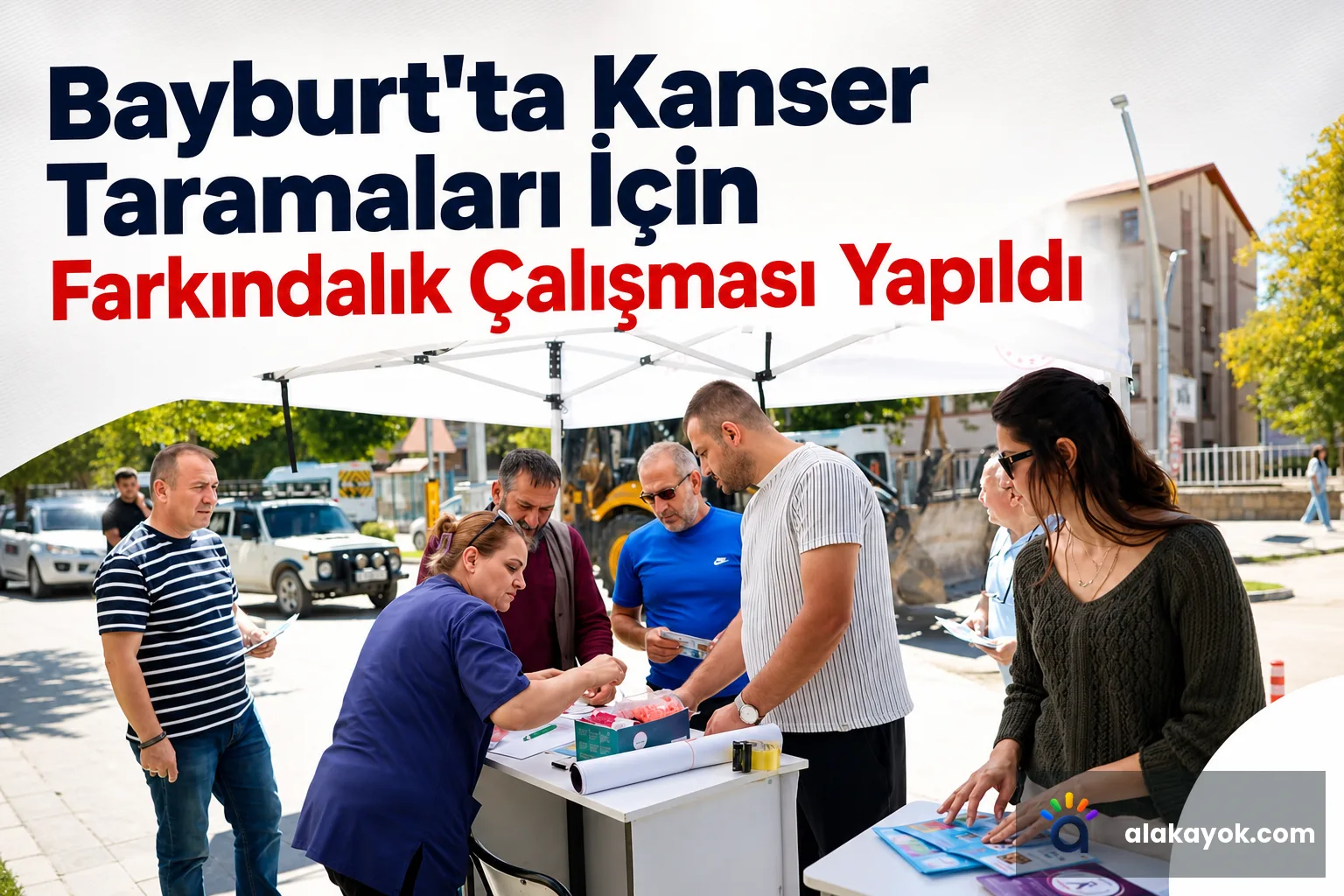 Bayburt'ta Kanser Taramaları İçin Farkındalık Çalışması Yapıldı