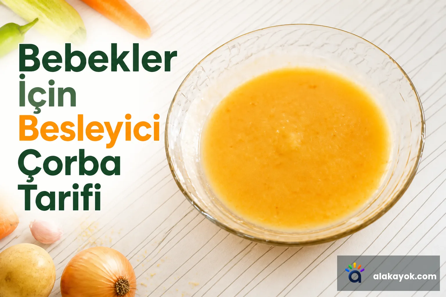 Bebekler İçin Besleyici Çorba Tarifi