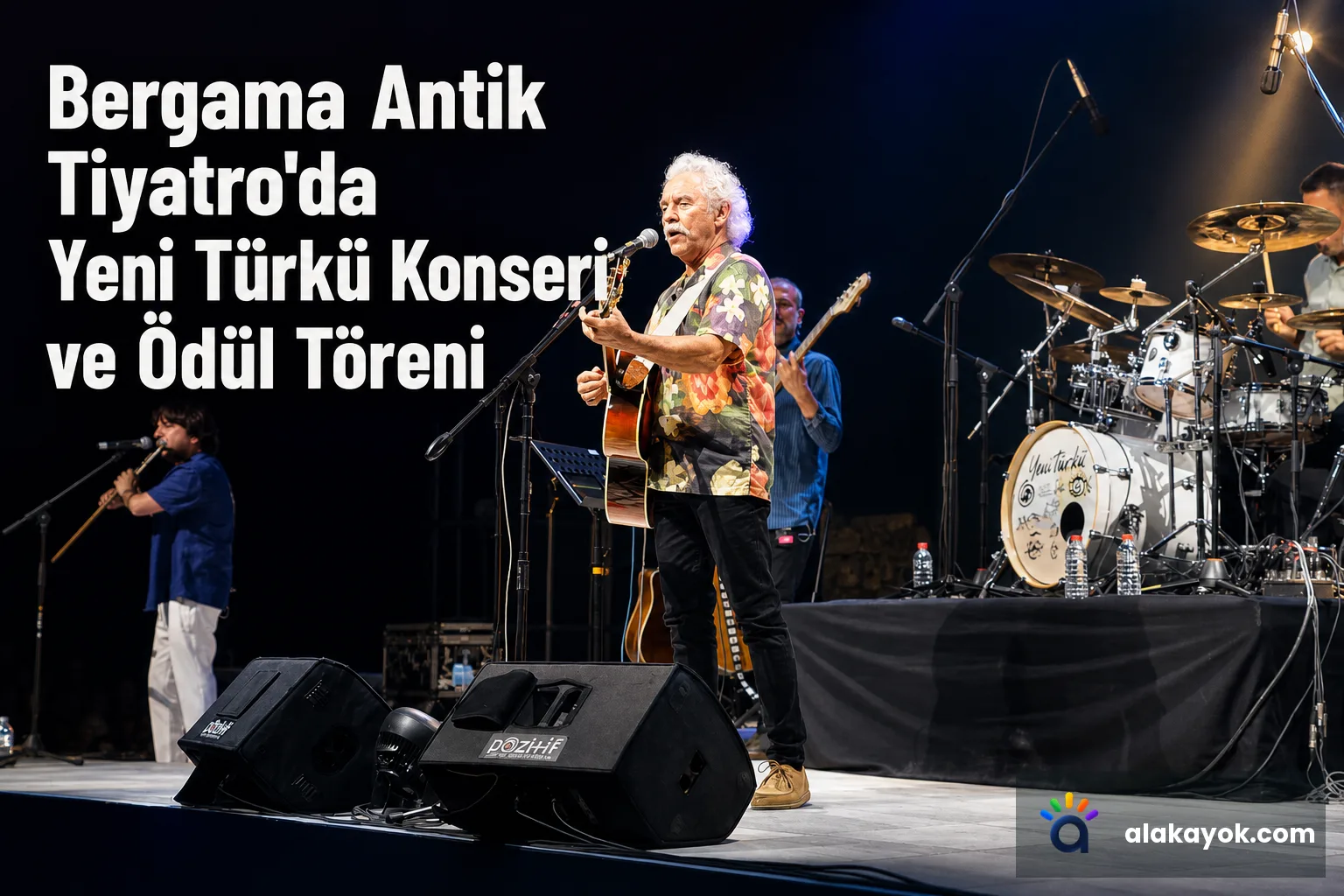 Bergama Antik Tiyatro'da Yeni Türkü Konseri ve Ödül Töreni