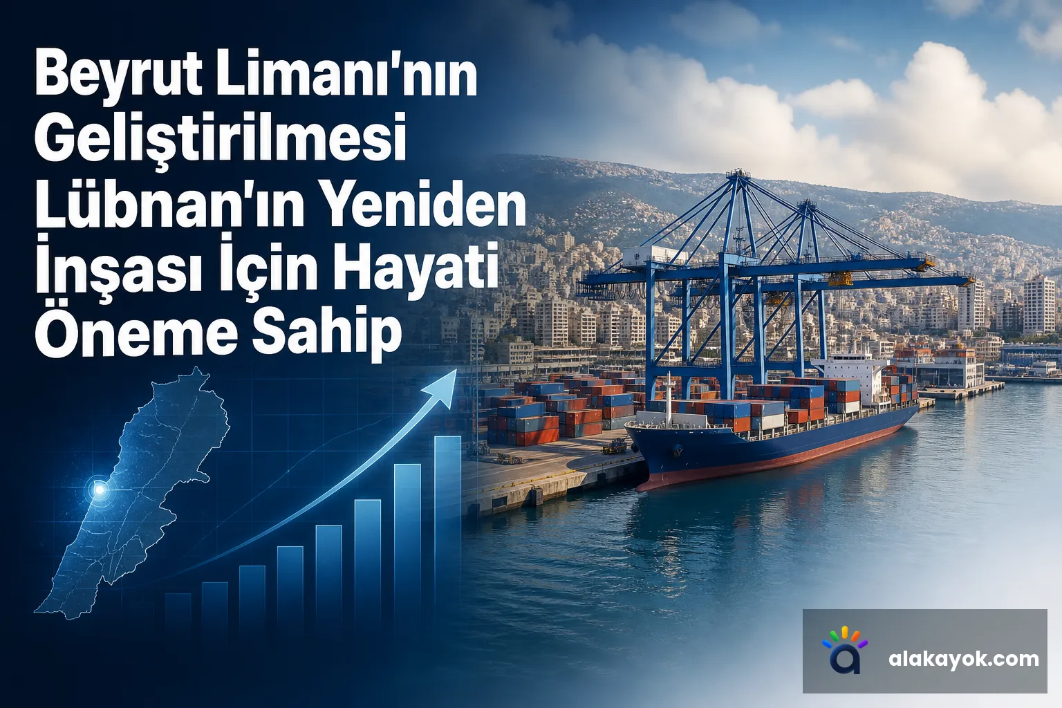Beyrut Limanı'nın Geliştirilmesi Lübnan'ın Yeniden İnşası İçin Hayati Öneme Sahip