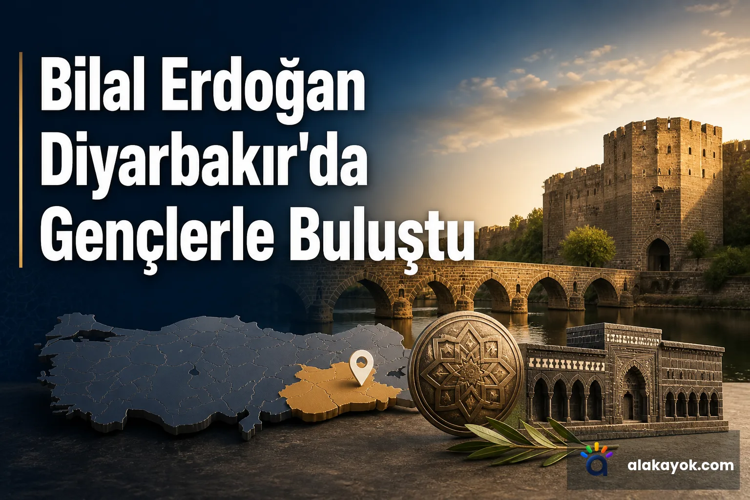 Bilal Erdoğan Diyarbakır'da Gençlerle Buluştu