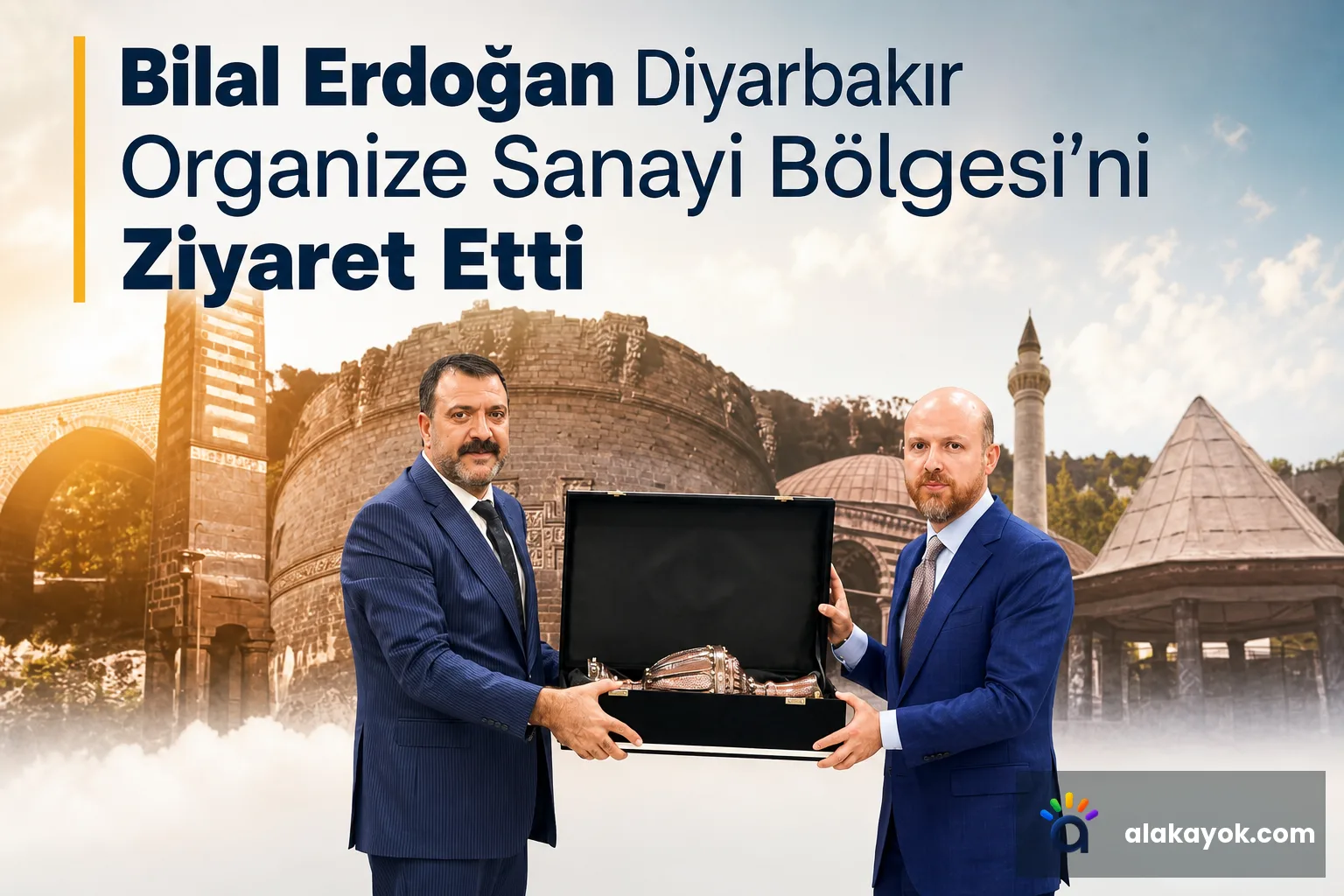 Bilal Erdoğan Diyarbakır Organize Sanayi Bölgesi'ni Ziyaret Etti