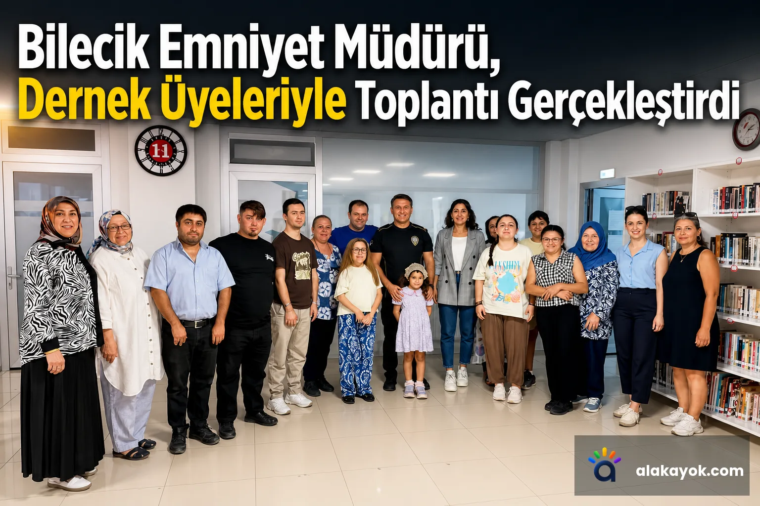 Bilecik Emniyet Müdürü, Dernek Üyeleriyle Toplantı Gerçekleştirdi