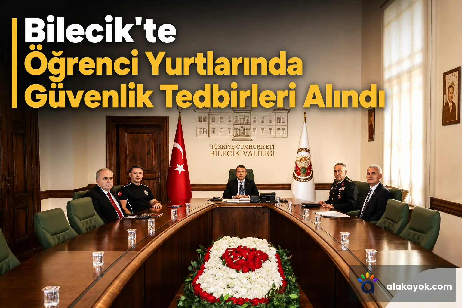 Bilecik'te Öğrenci Yurtlarında Güvenlik Tedbirleri Alındı