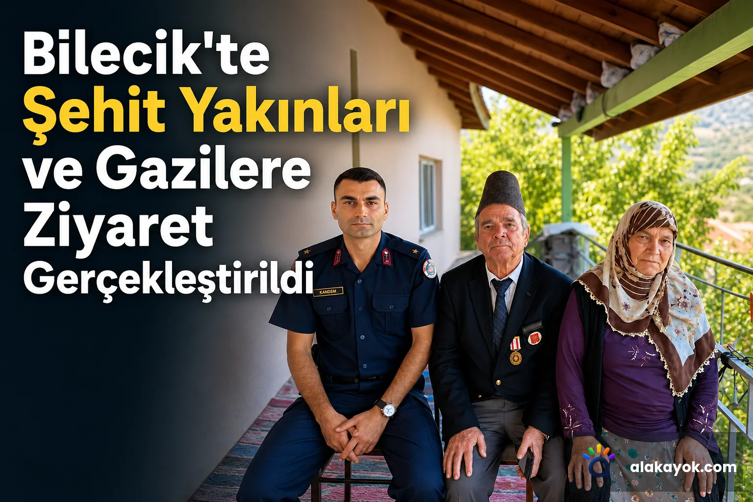 Bilecik'te Şehit Yakınları ve Gazilere Ziyaret Gerçekleştirildi