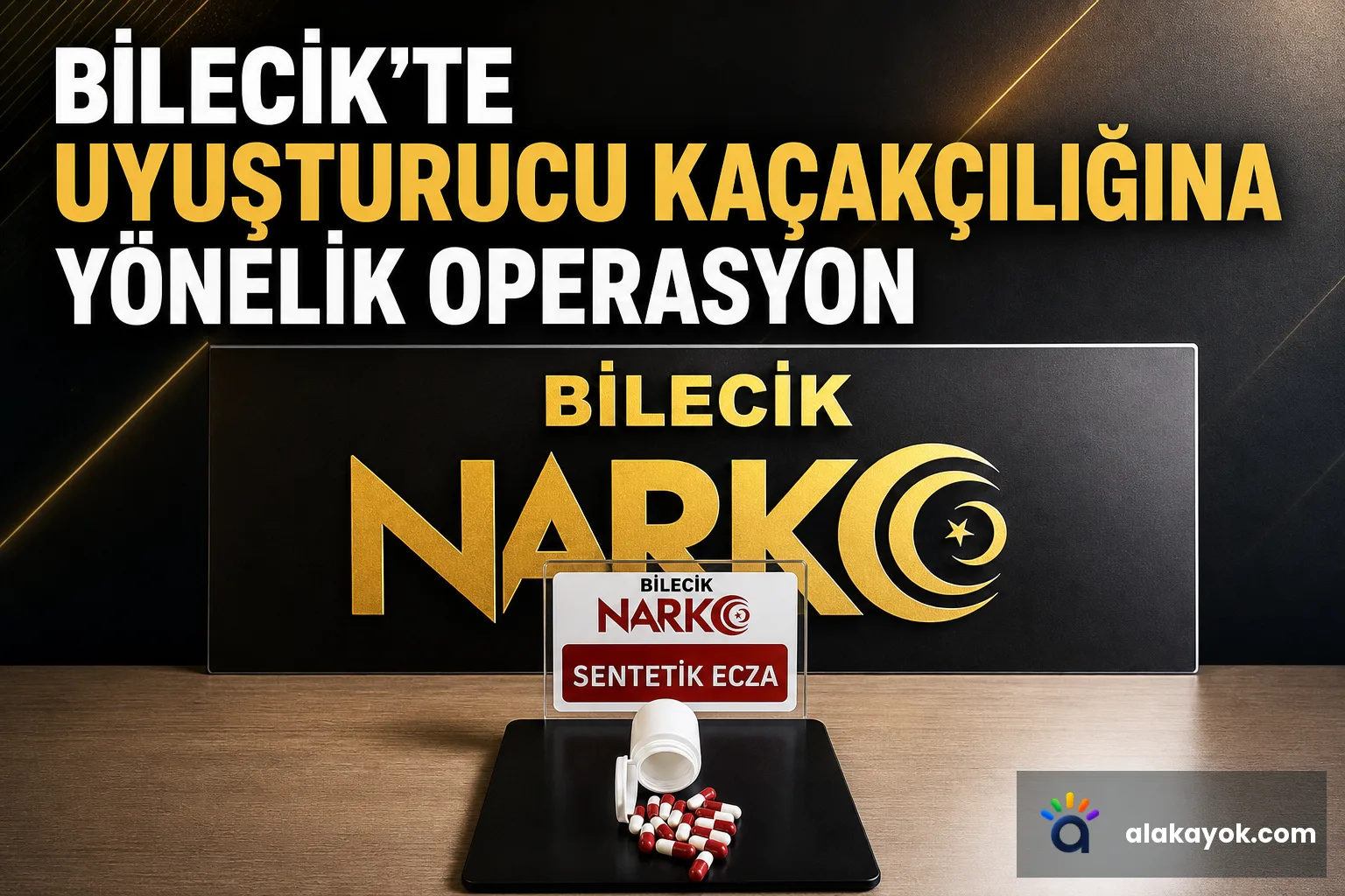 Bilecik'te Uyuşturucu Kaçakçılığına Yönelik Operasyon