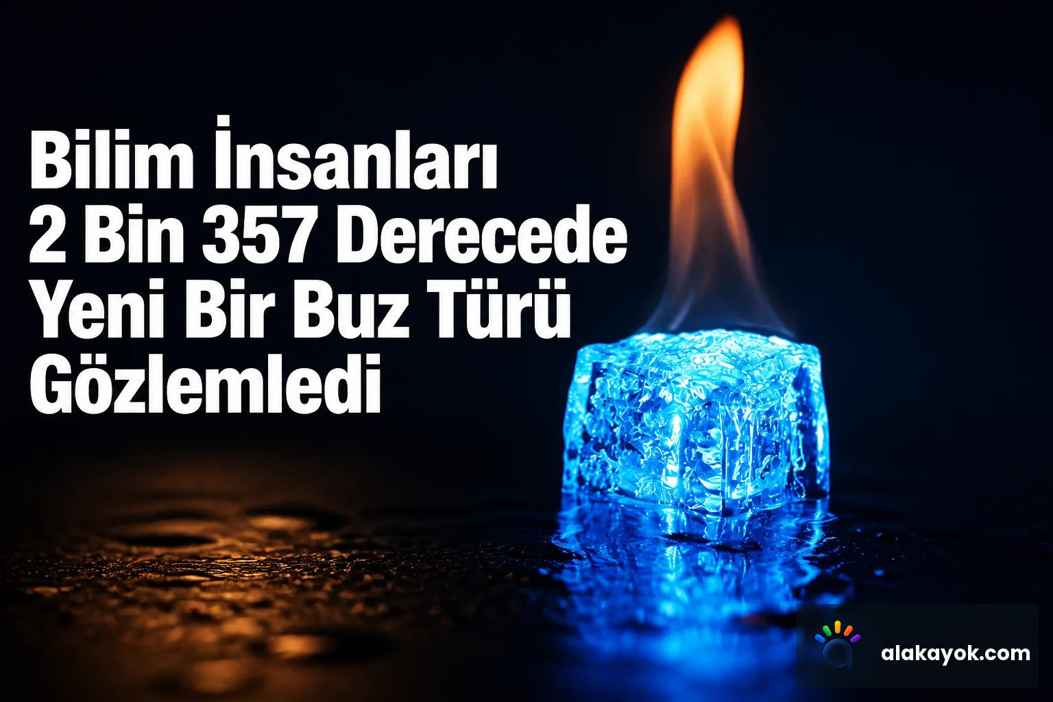 Bilim İnsanları 2 Bin 357 Derecede Yeni Bir Buz Türü Gözlemledi