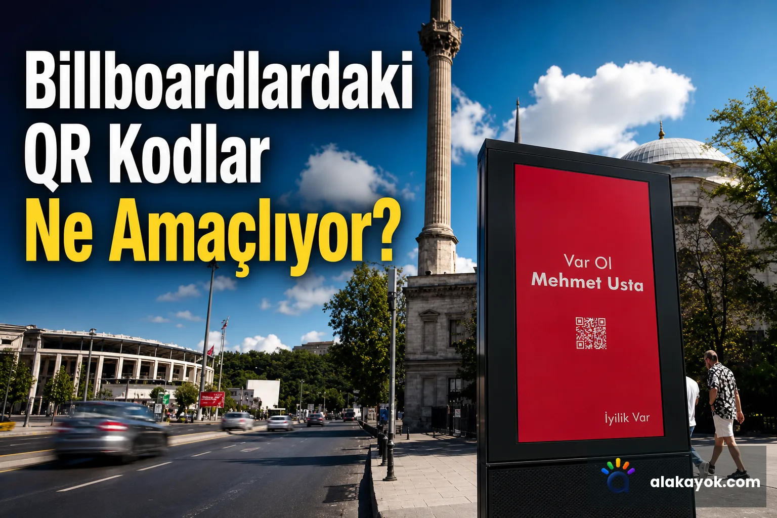 Billboardlardaki QR Kodlar Ne Amaçlıyor?