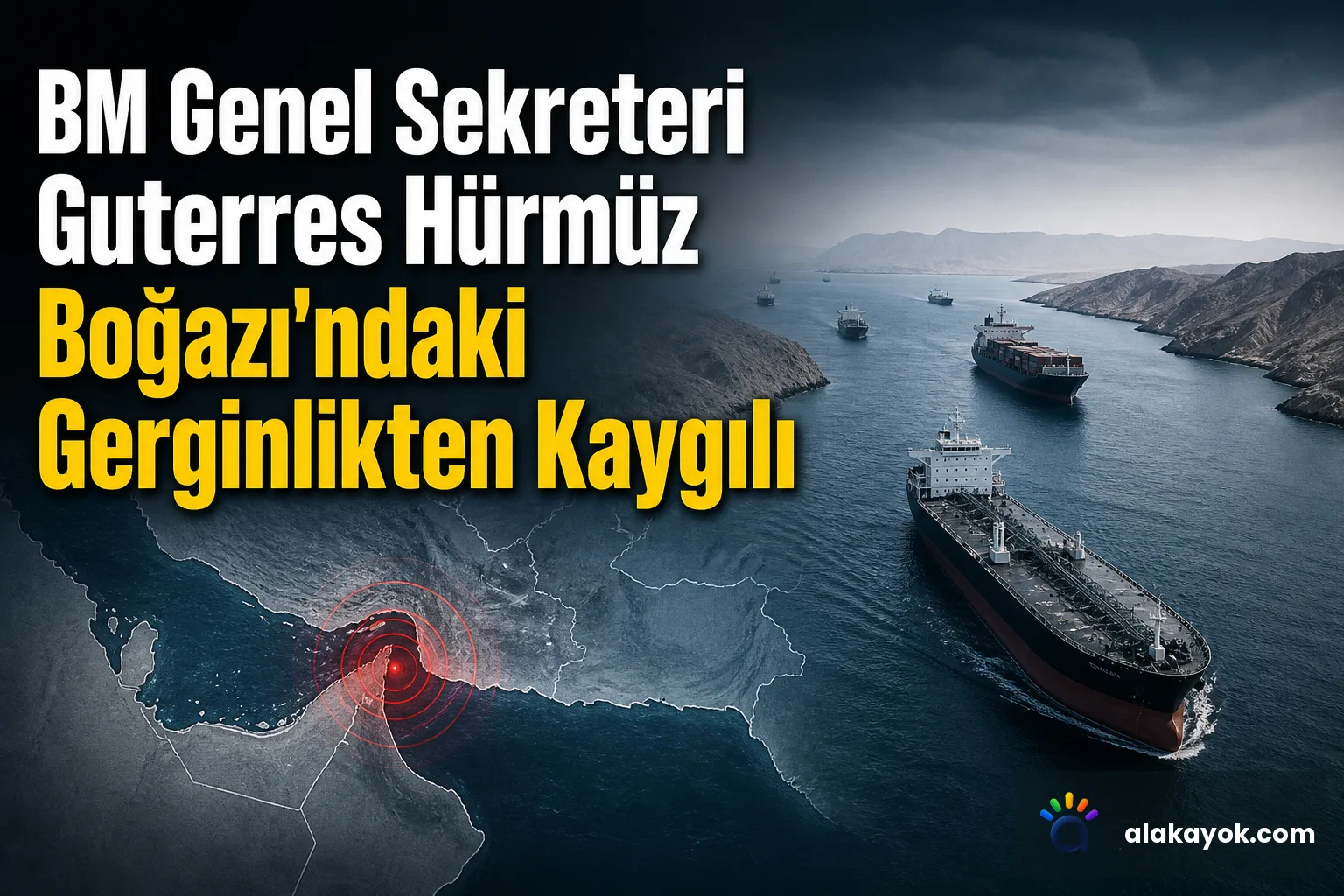 BM Genel Sekreteri Guterres Hürmüz Boğazı'ndaki Gerginlikten Kaygılı