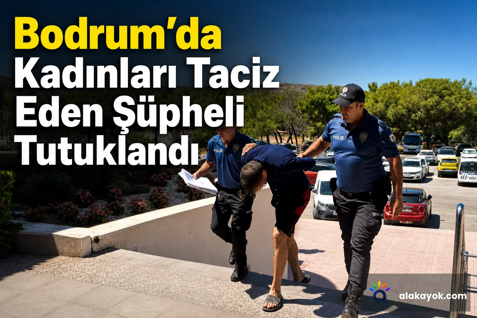 Bodrum'da Kadınları Taciz Eden Şüpheli Tutuklandı