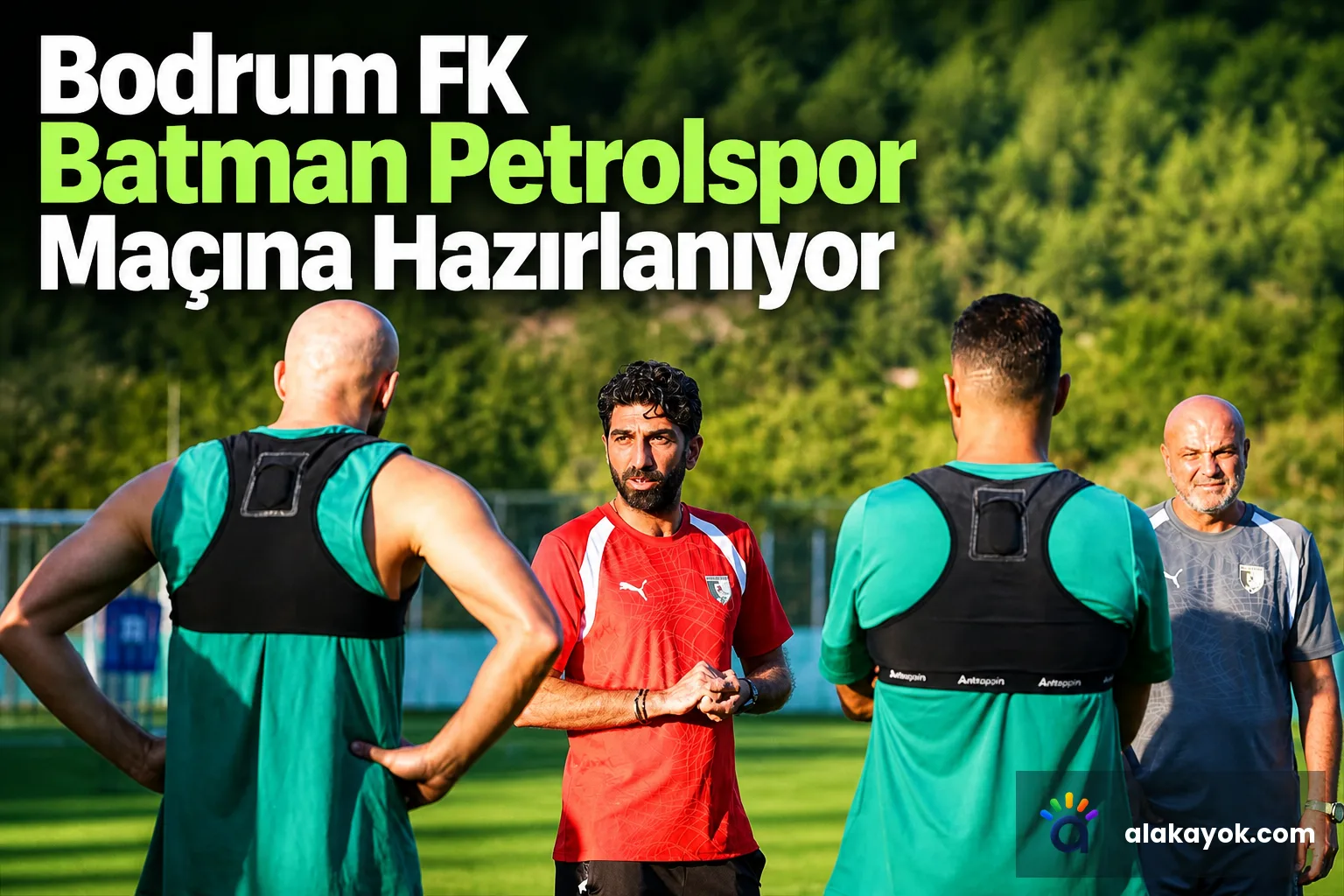 Bodrum FK Batman Petrolspor Maçına Hazırlanıyor
