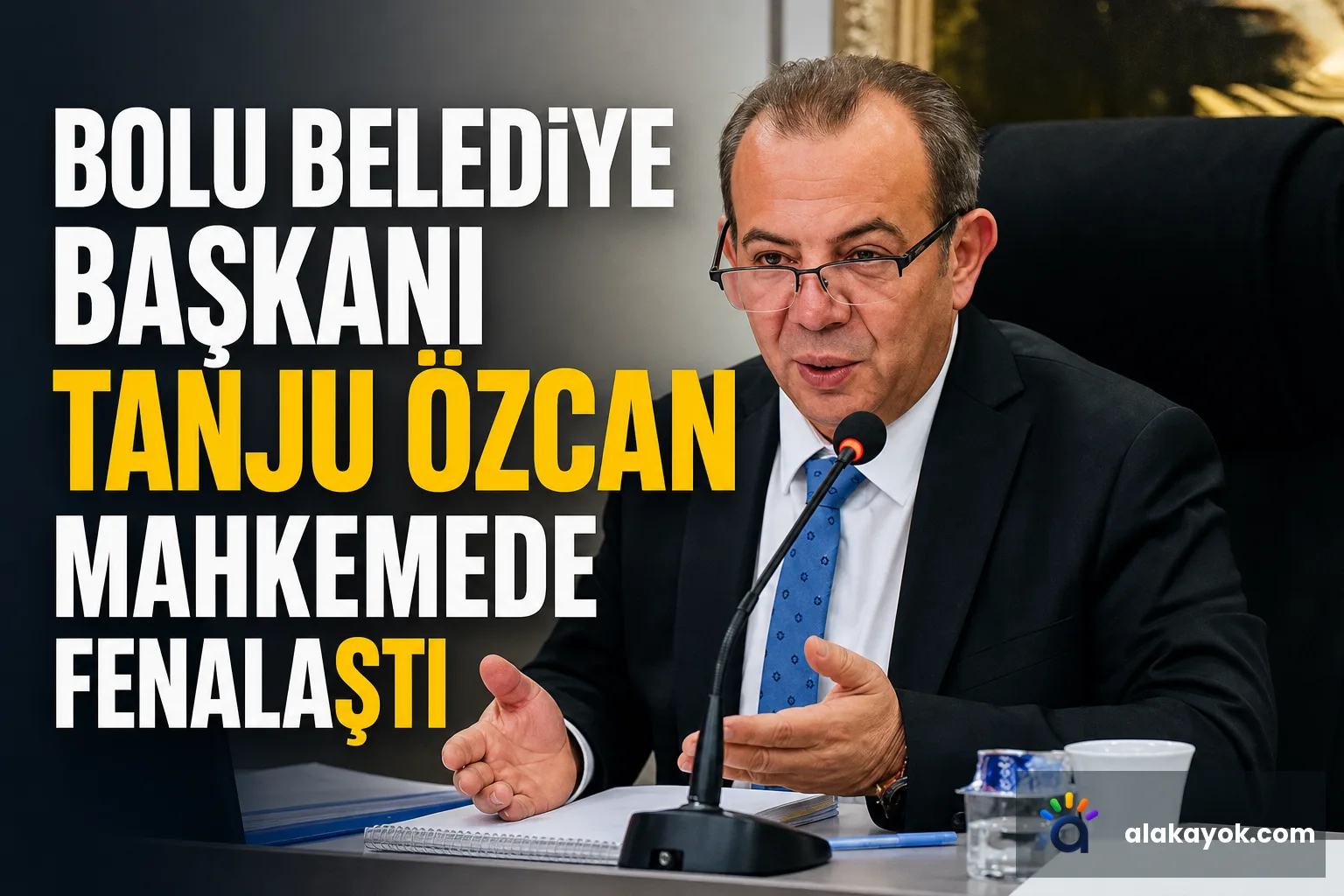 Bolu Belediye Başkanı Tanju Özcan Mahkemede Fenalaştı