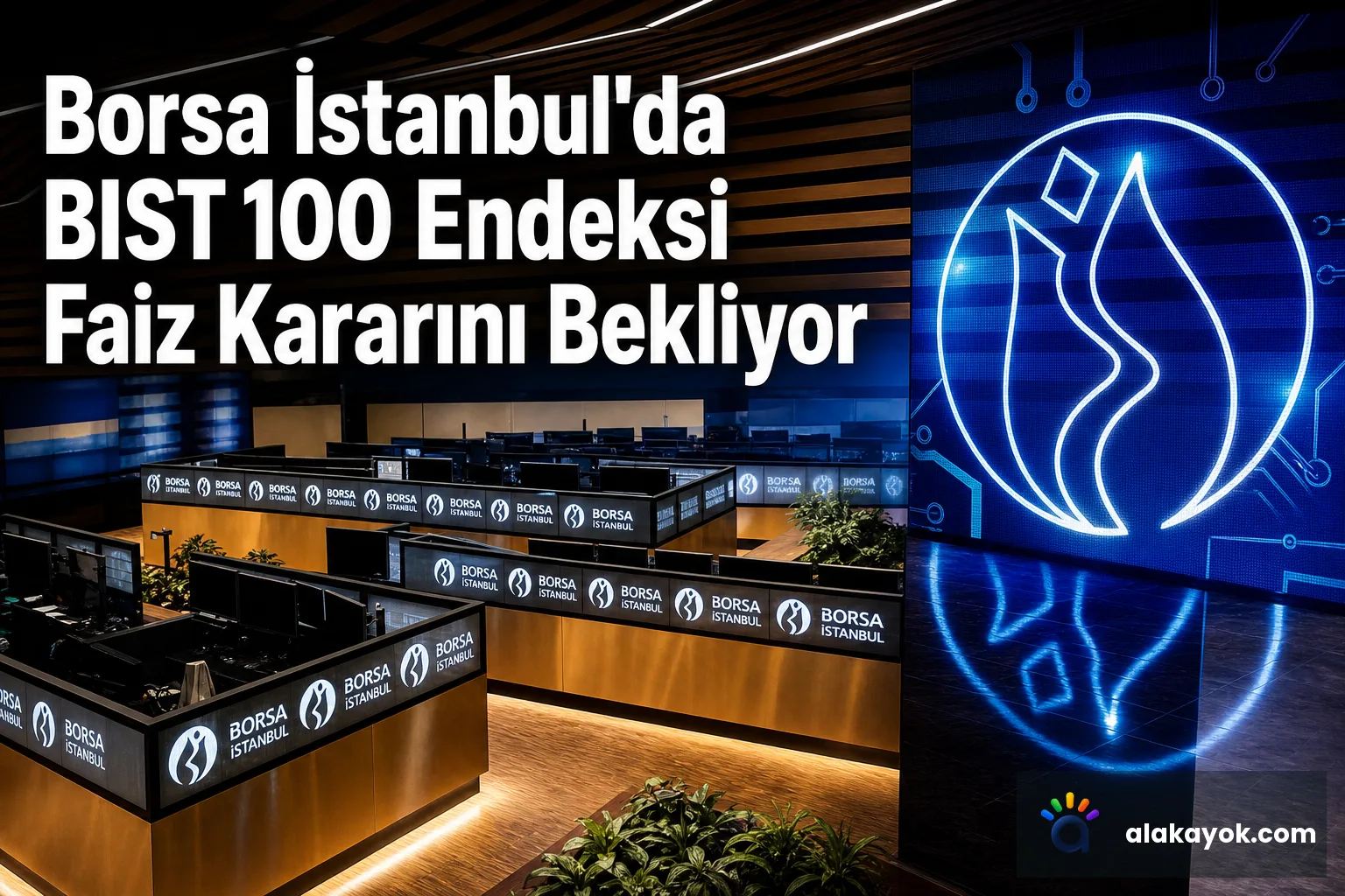 Borsa İstanbul'da BIST 100 Endeksi Faiz Kararını Bekliyor