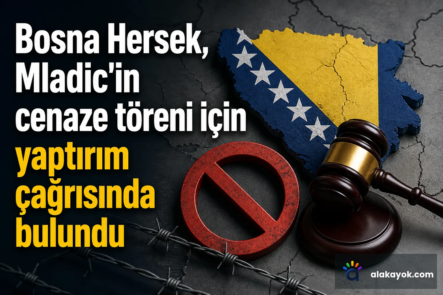 Bosna Hersek, Mladic'in cenaze töreni için yaptırım çağrısında bulundu