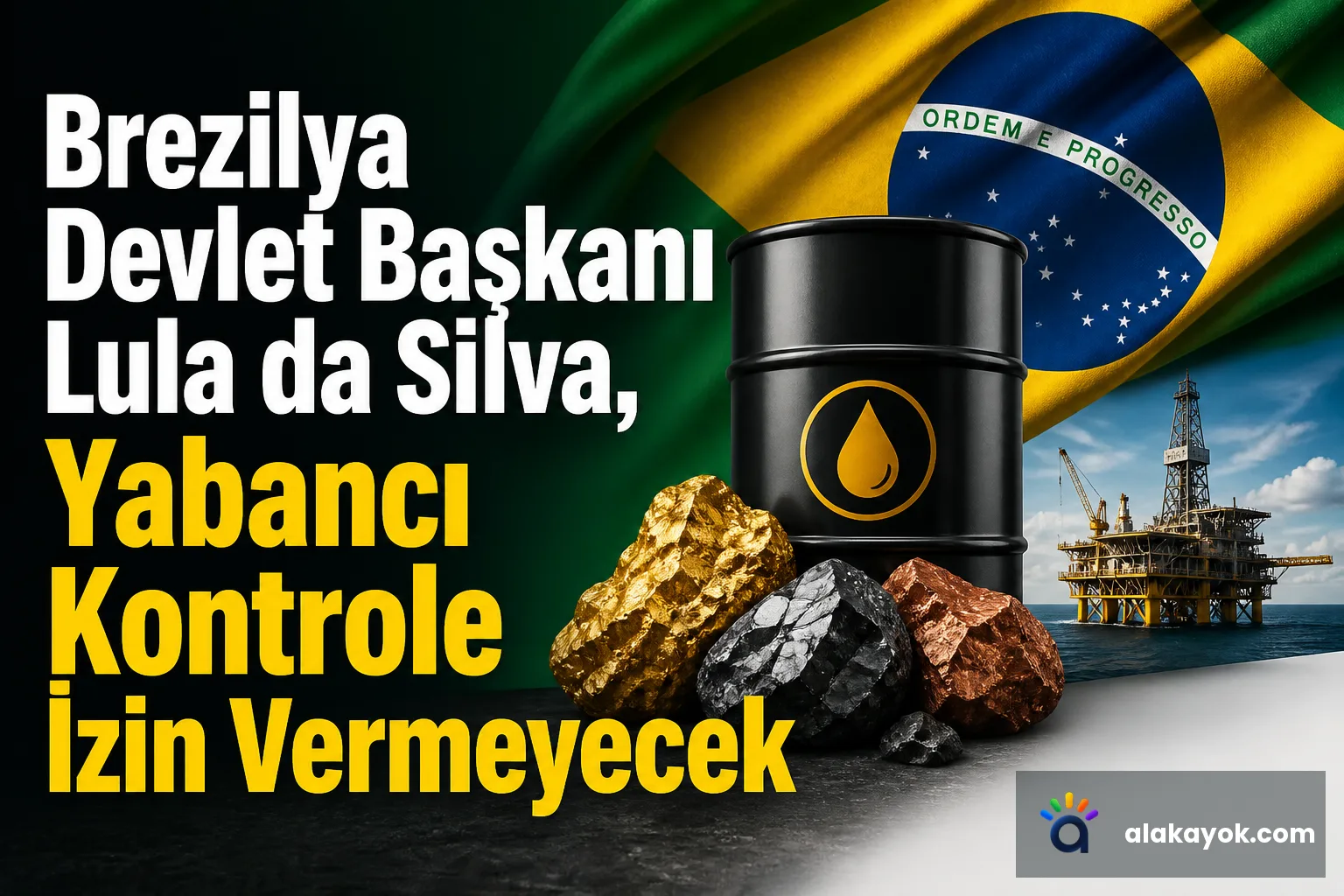 Brezilya Devlet Başkanı Lula da Silva, Yabancı Kontrole İzin Vermeyecek