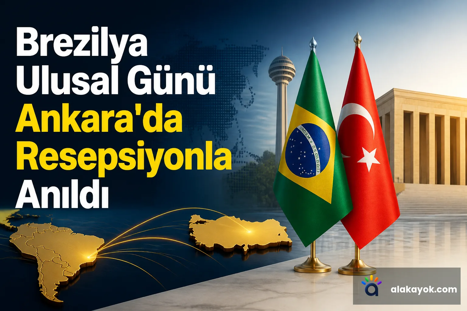 Brezilya Ulusal Günü Ankara'da Resepsiyonla Anıldı