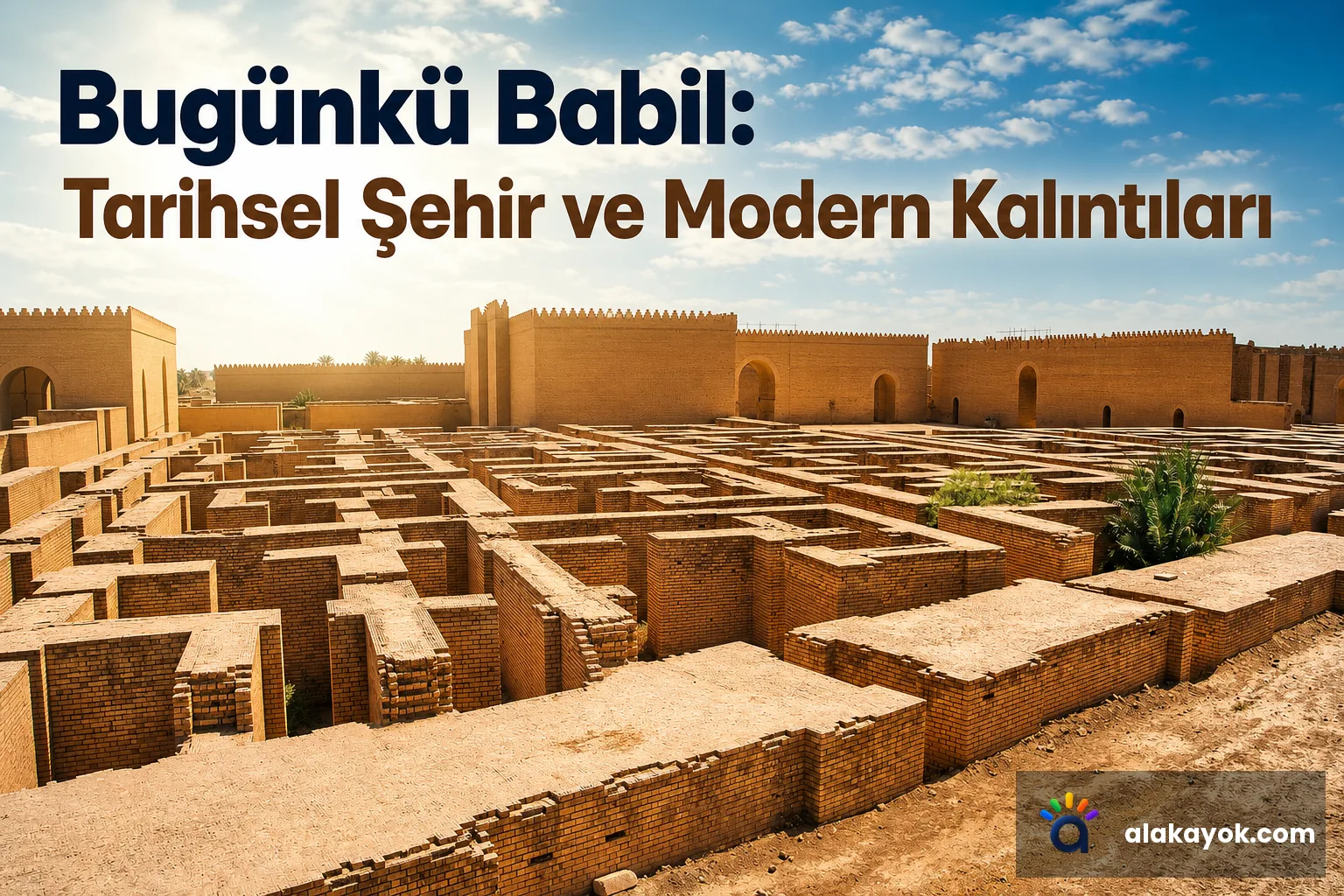 Bugünkü Babil: Tarihsel Şehir ve Modern Kalıntıları
