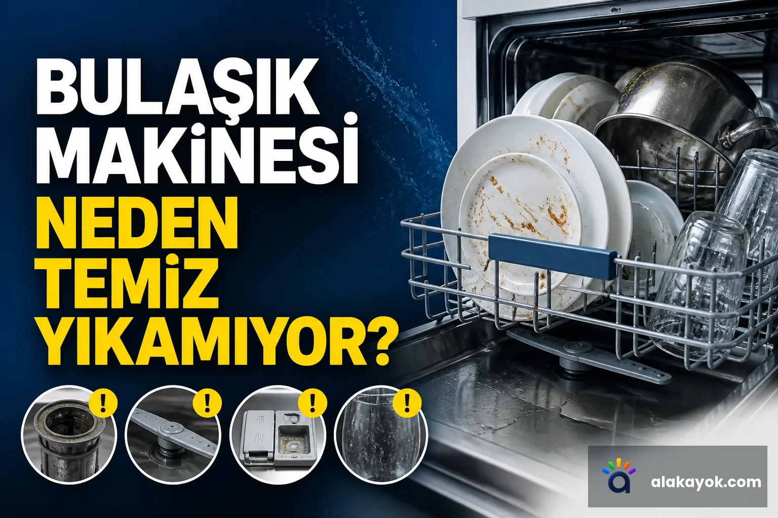 Bulaşık Makinesi Neden Temiz Yıkamıyor?
